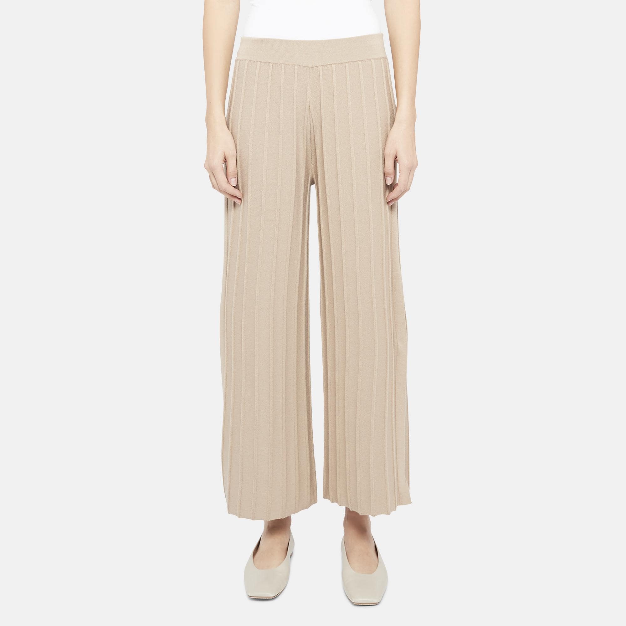 WIDE RIB PANT | Theory Outlet