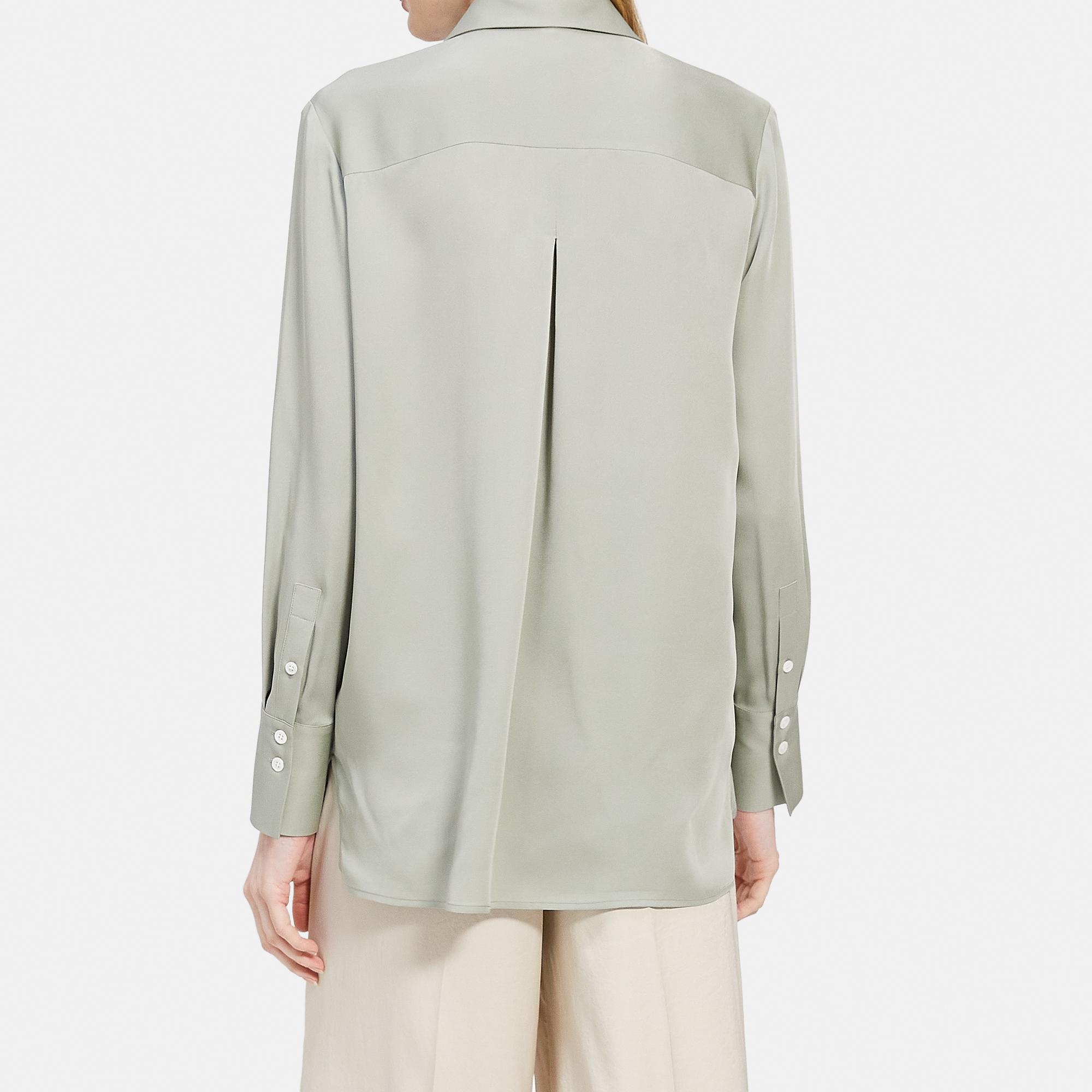 theory luxe Flow Rinka 2 ブラウス セオリーリュクス シャツ