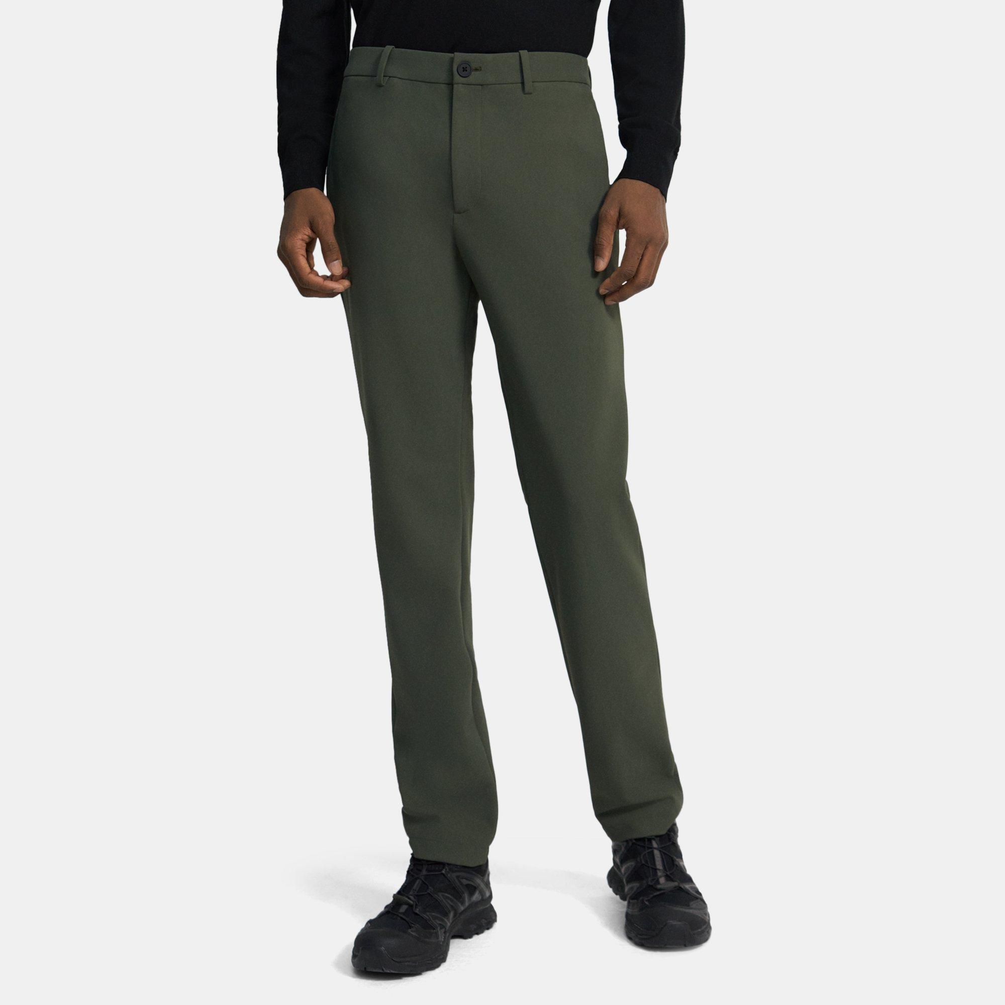 띠어리 Theory Classic-Fit Pant in Performance Knit,BRANCH GREEN