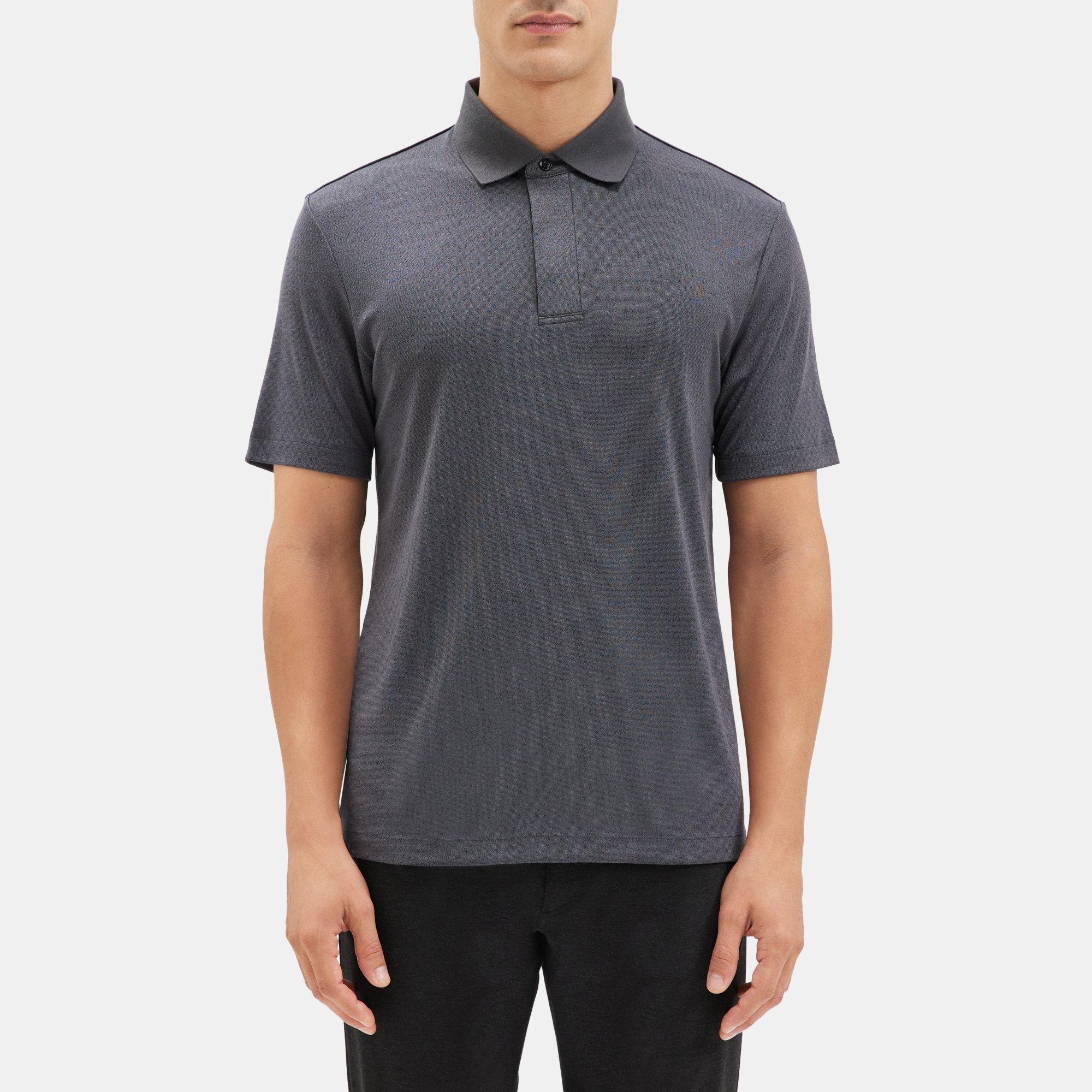 Theory Kayser Polo Shirt in Anemone Modal Jersey