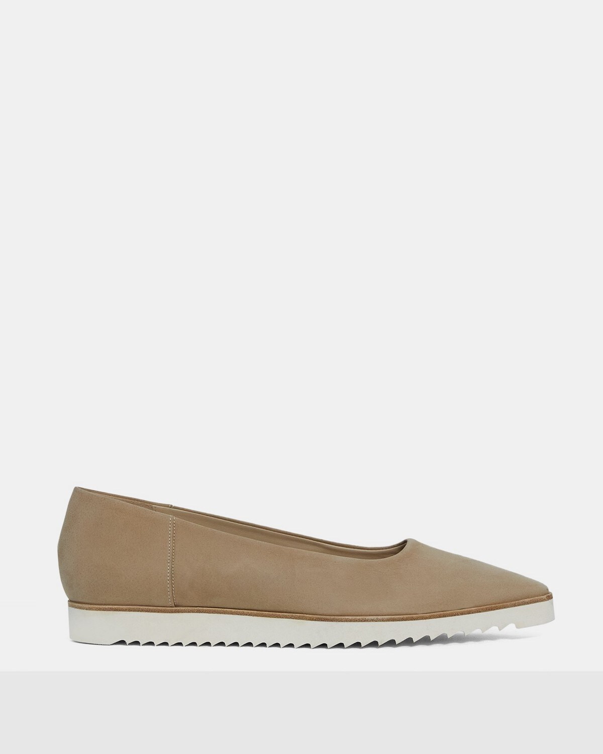 Theory Sport Flat in Leather