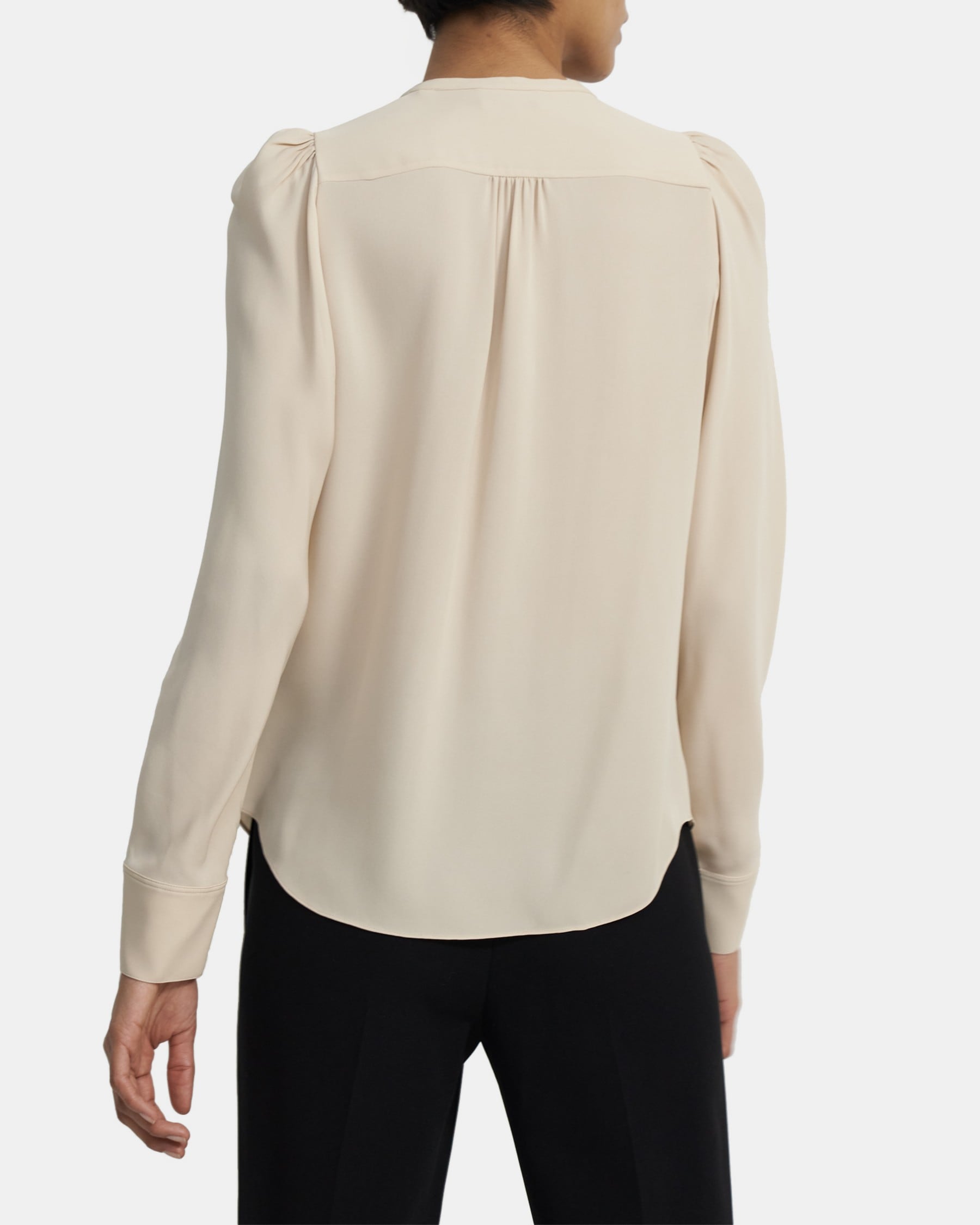 RUCHED BLOUSE