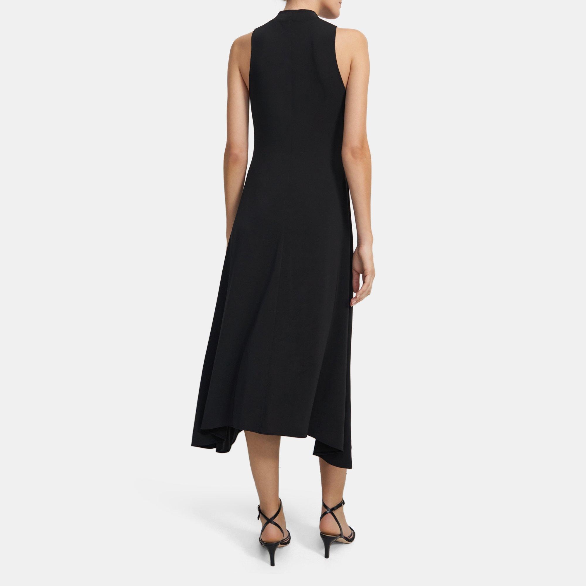 Stretch Knit Mock Neck Dress | Theory