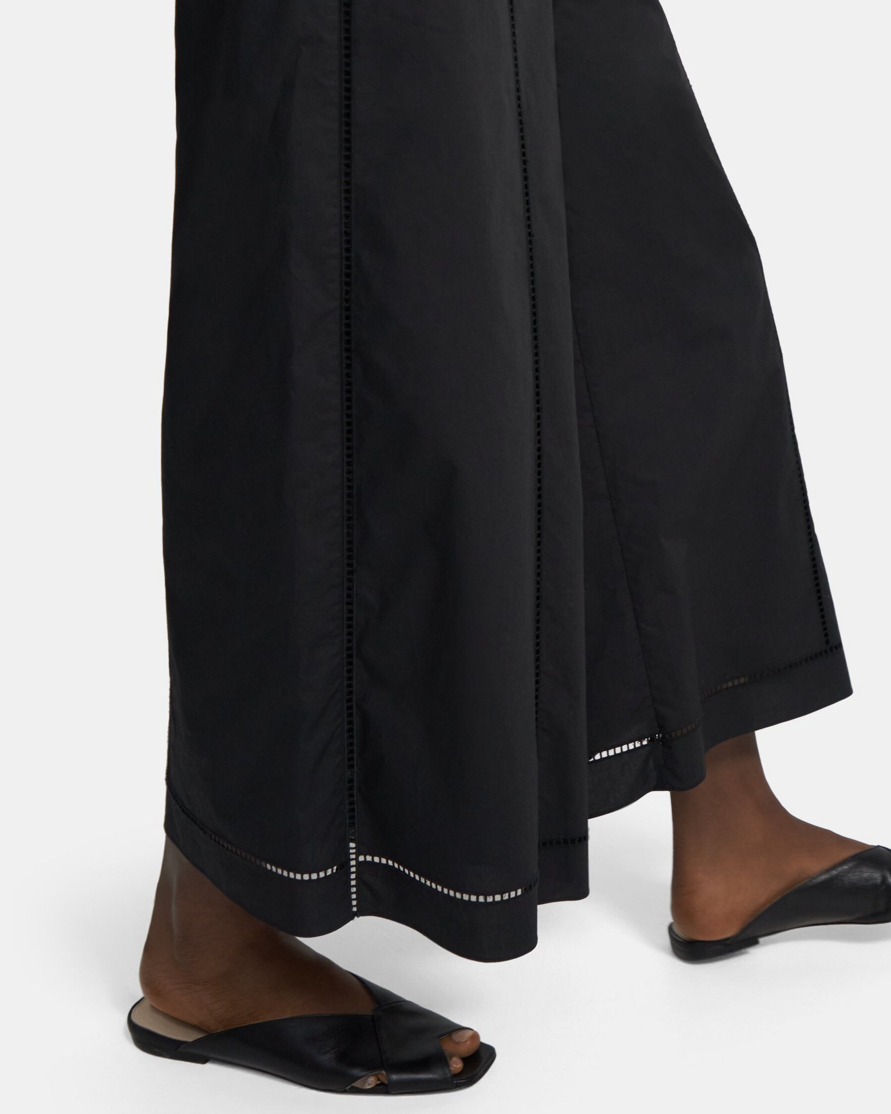 EYELET CULOTTE | Theory Outlet
