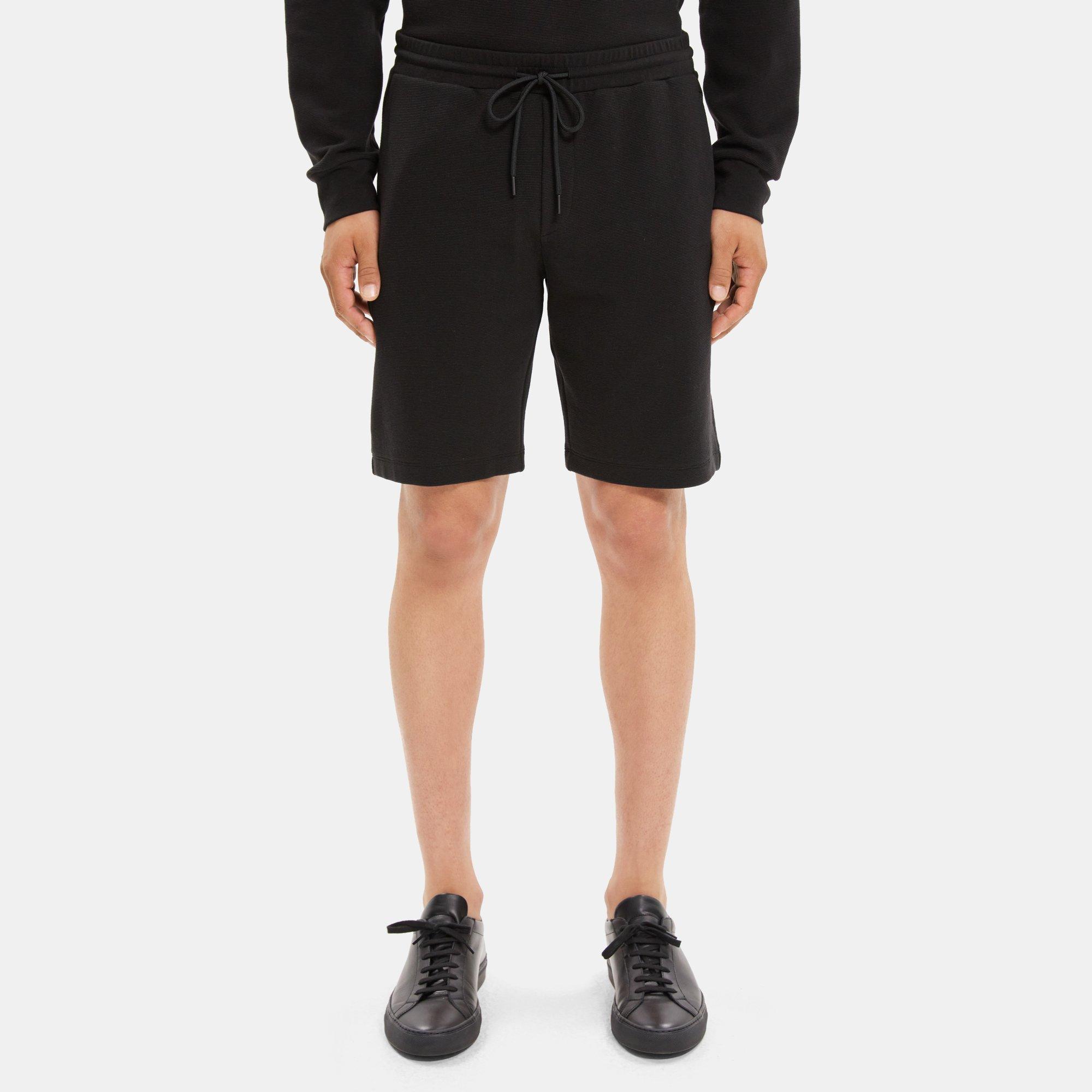 Theory Essential Sweat Short in Cotton