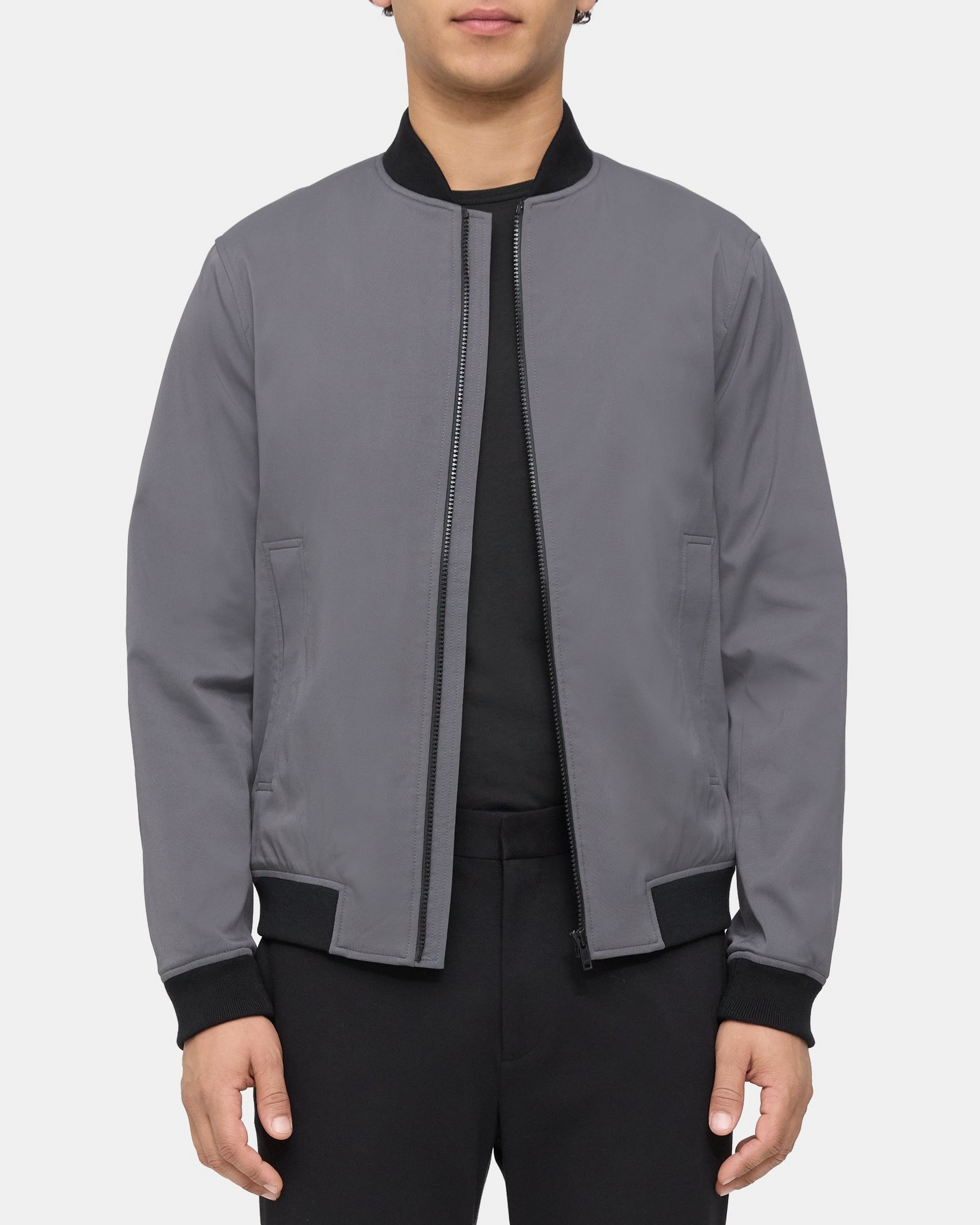 Theory Bomber Jacket in Ascend Tech