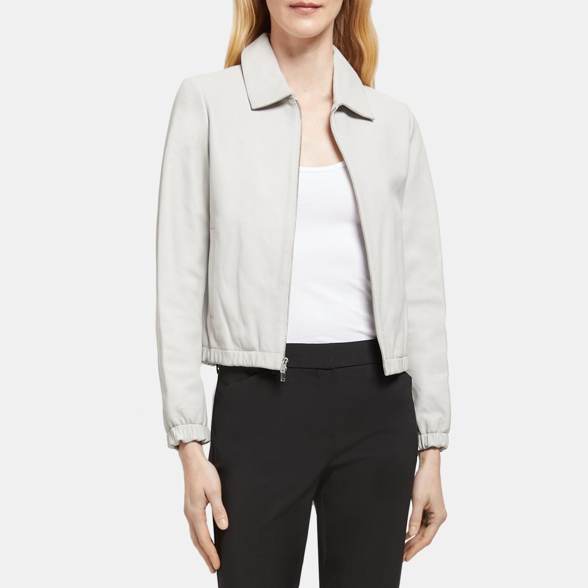 Theory bomber clearance jacket womens