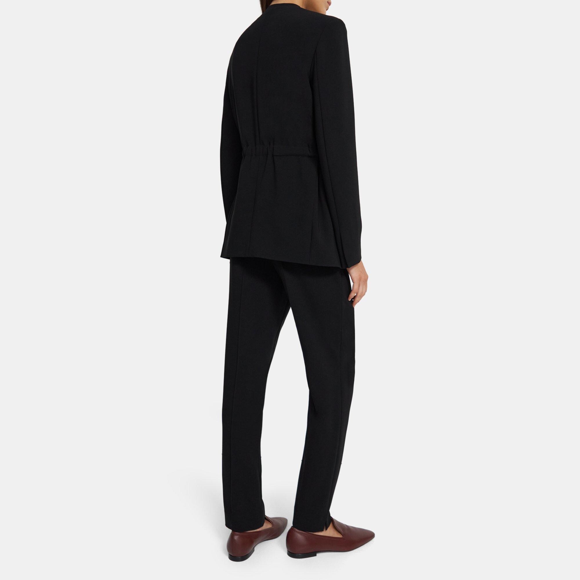セオリー ジャケット Admiral Crepe Waist Tab JKT