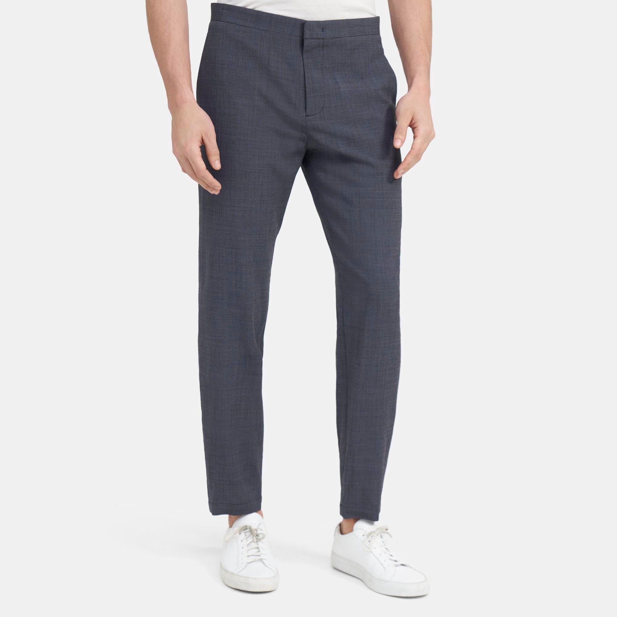Theory Tapered Drawstring Pant in Wool Blend