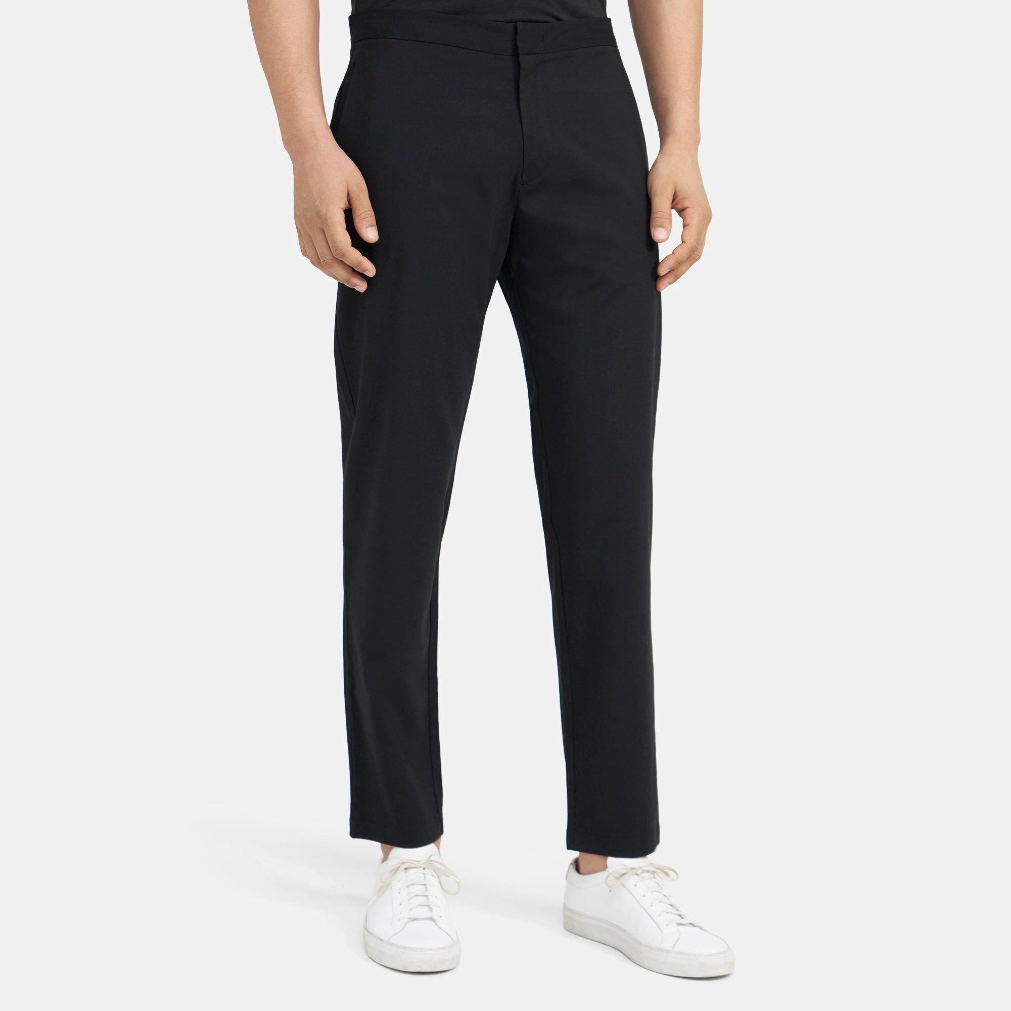 Stretch Wool Tapered Drawstring Pant | Theory Outlet