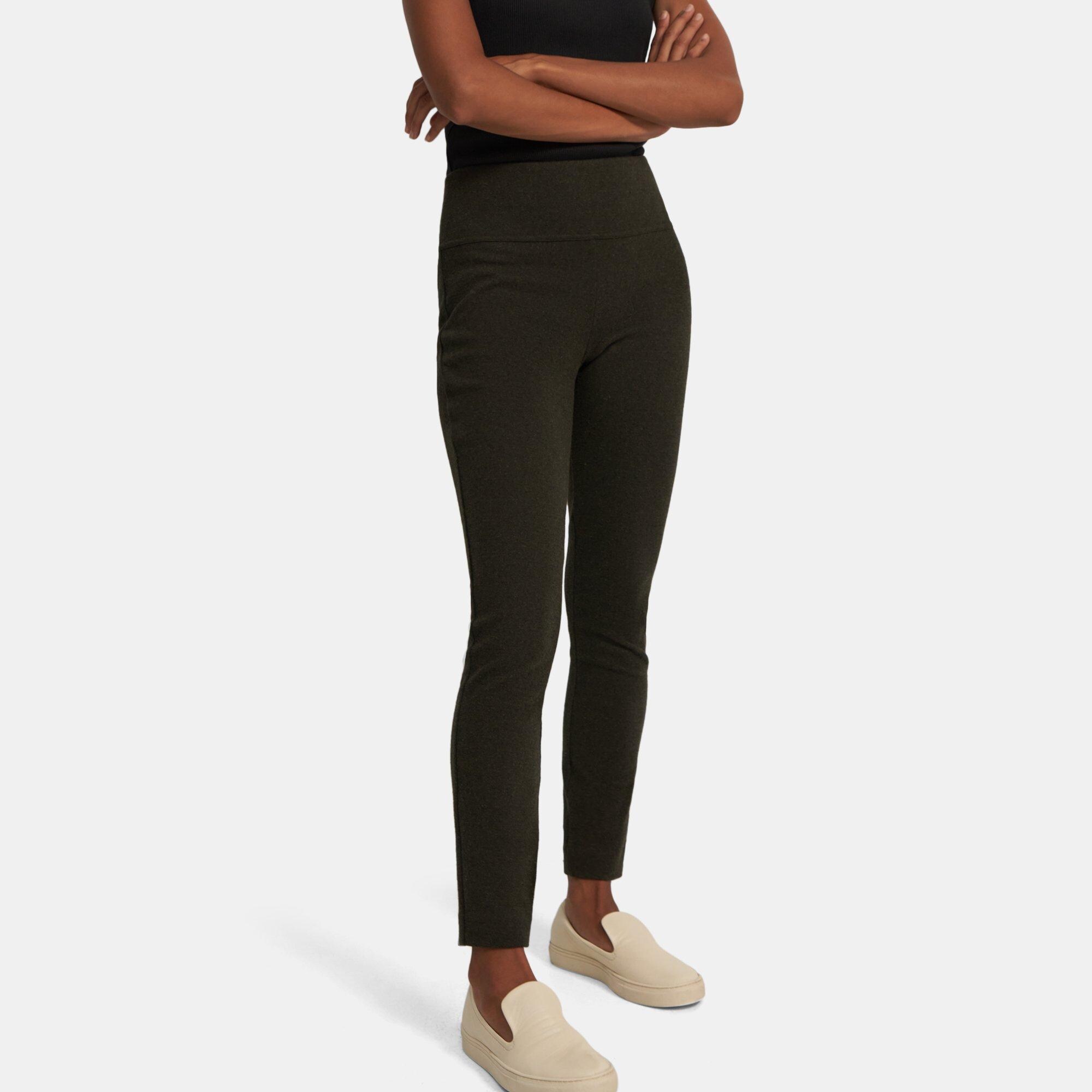 Theory Yoke Legging in Compact Knit