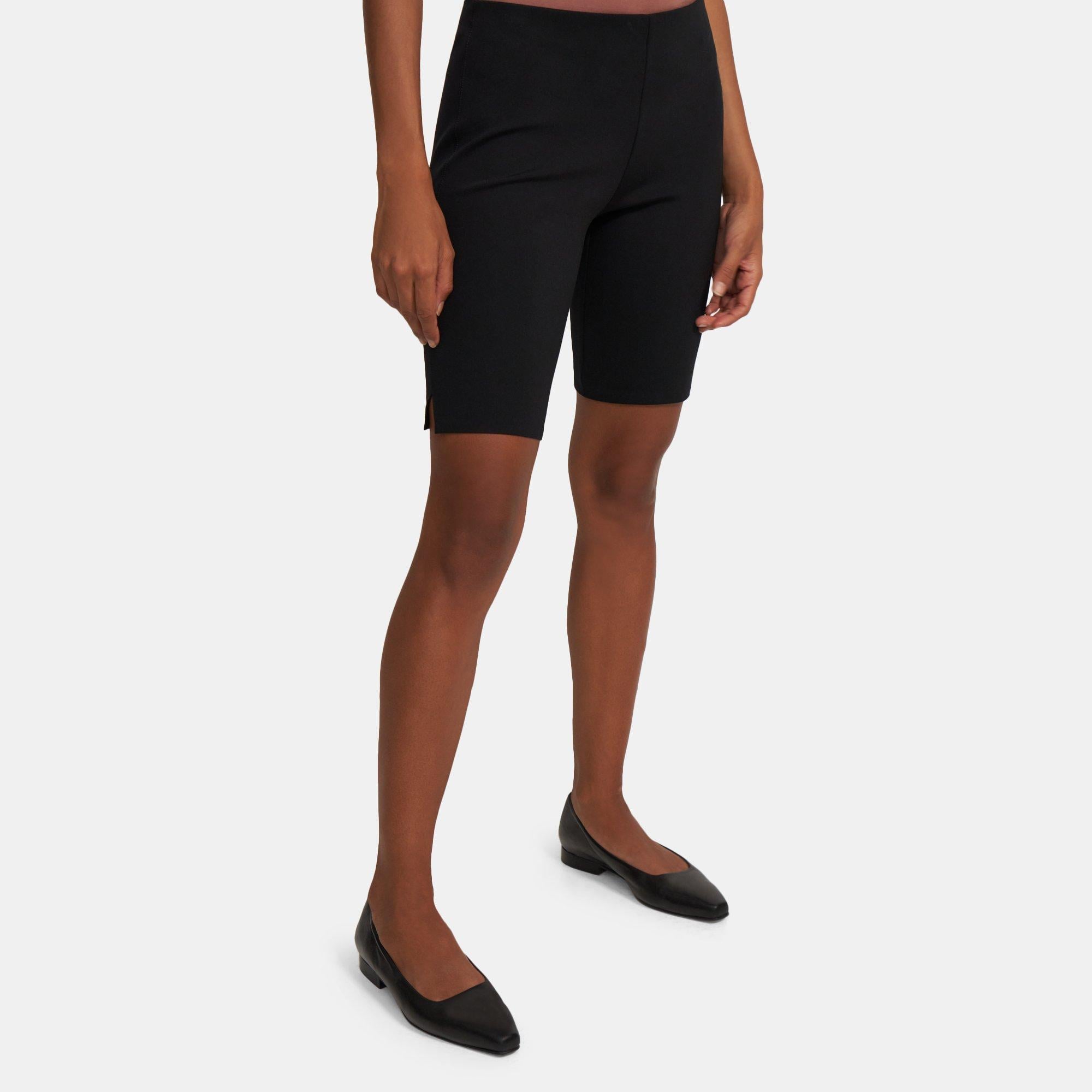 Theory Biker Short in Scuba