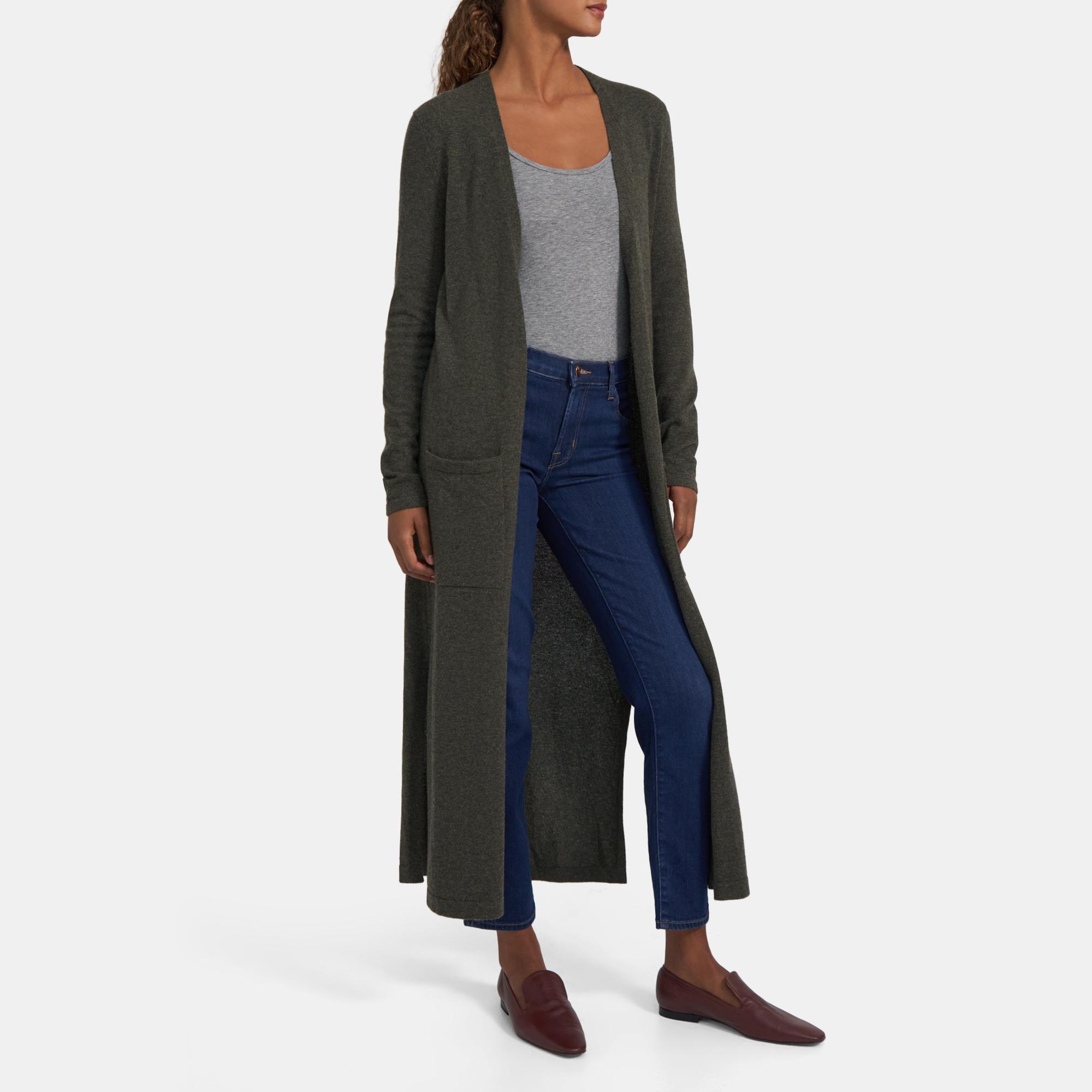 Theory long cardigan sale