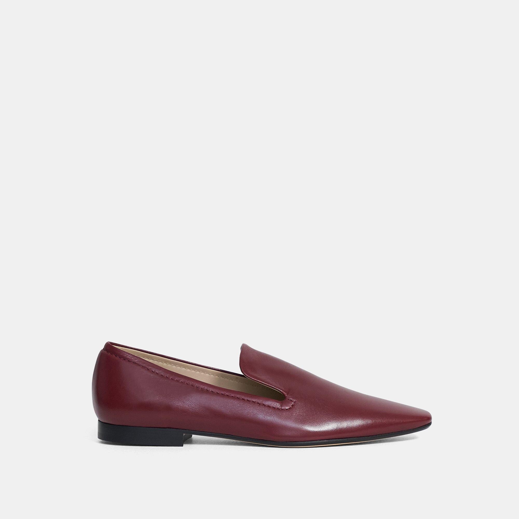 Theory Slipper Loafer in Leather