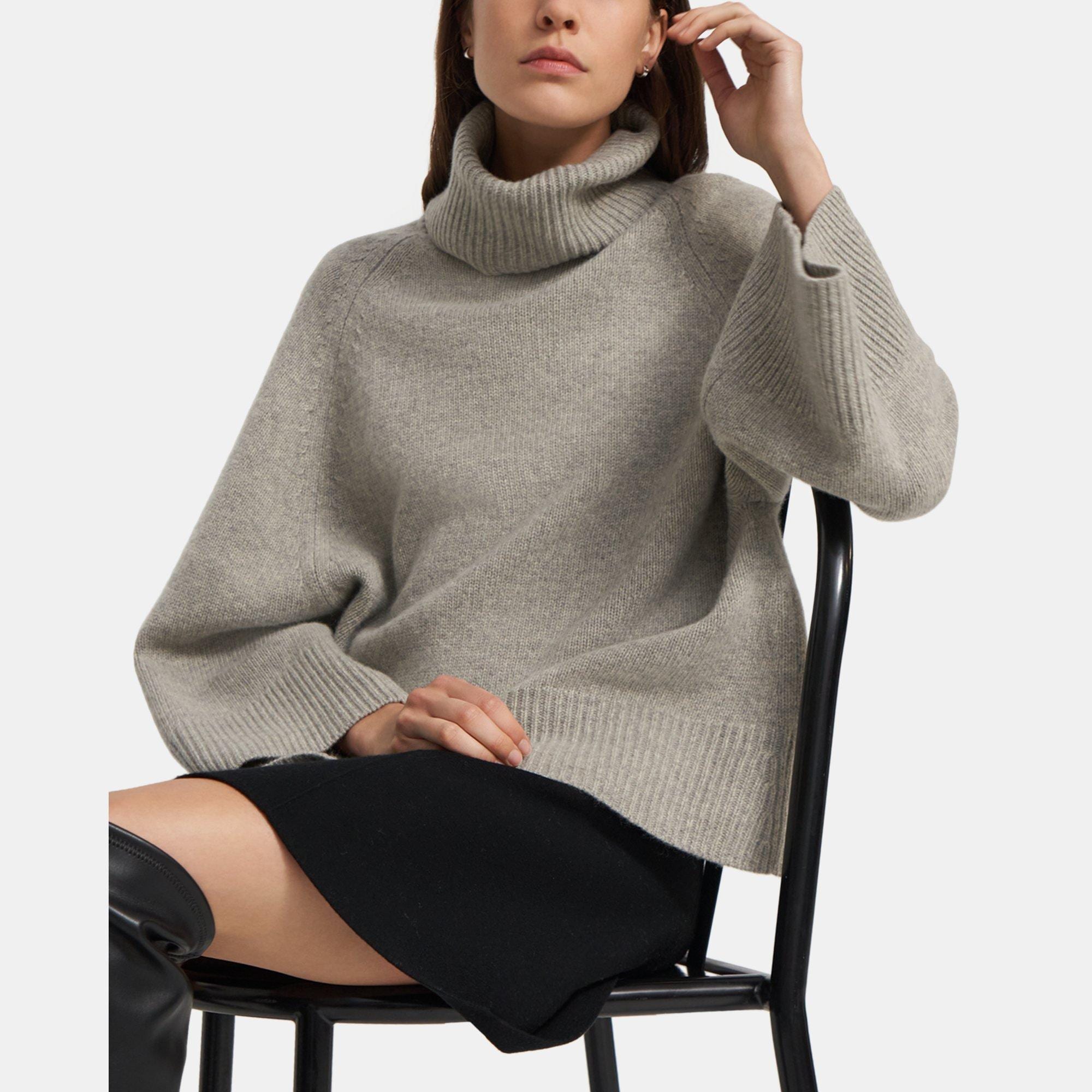 Theory cashmere outlet turtleneck