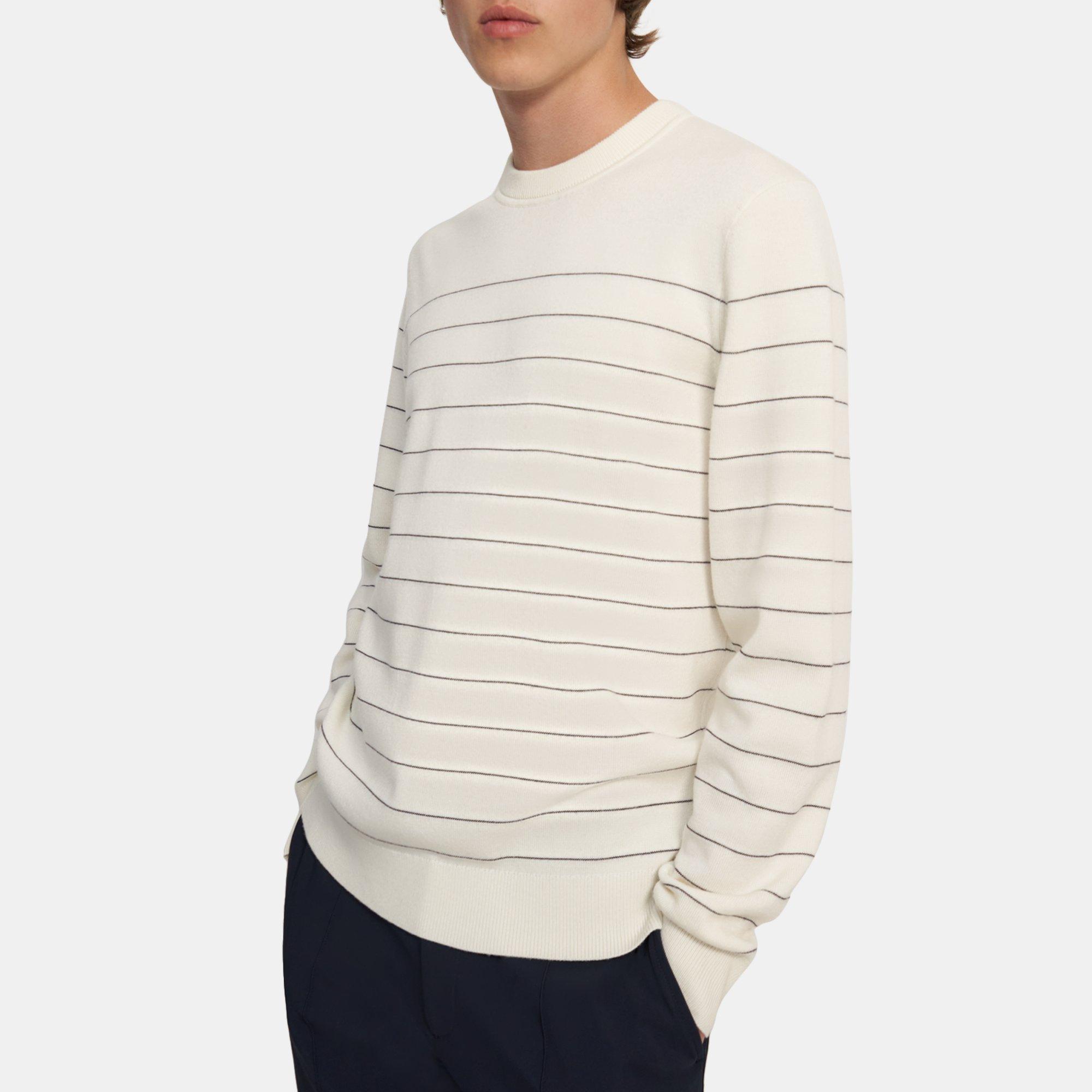 Merino Wool Striped Sweater | Theory