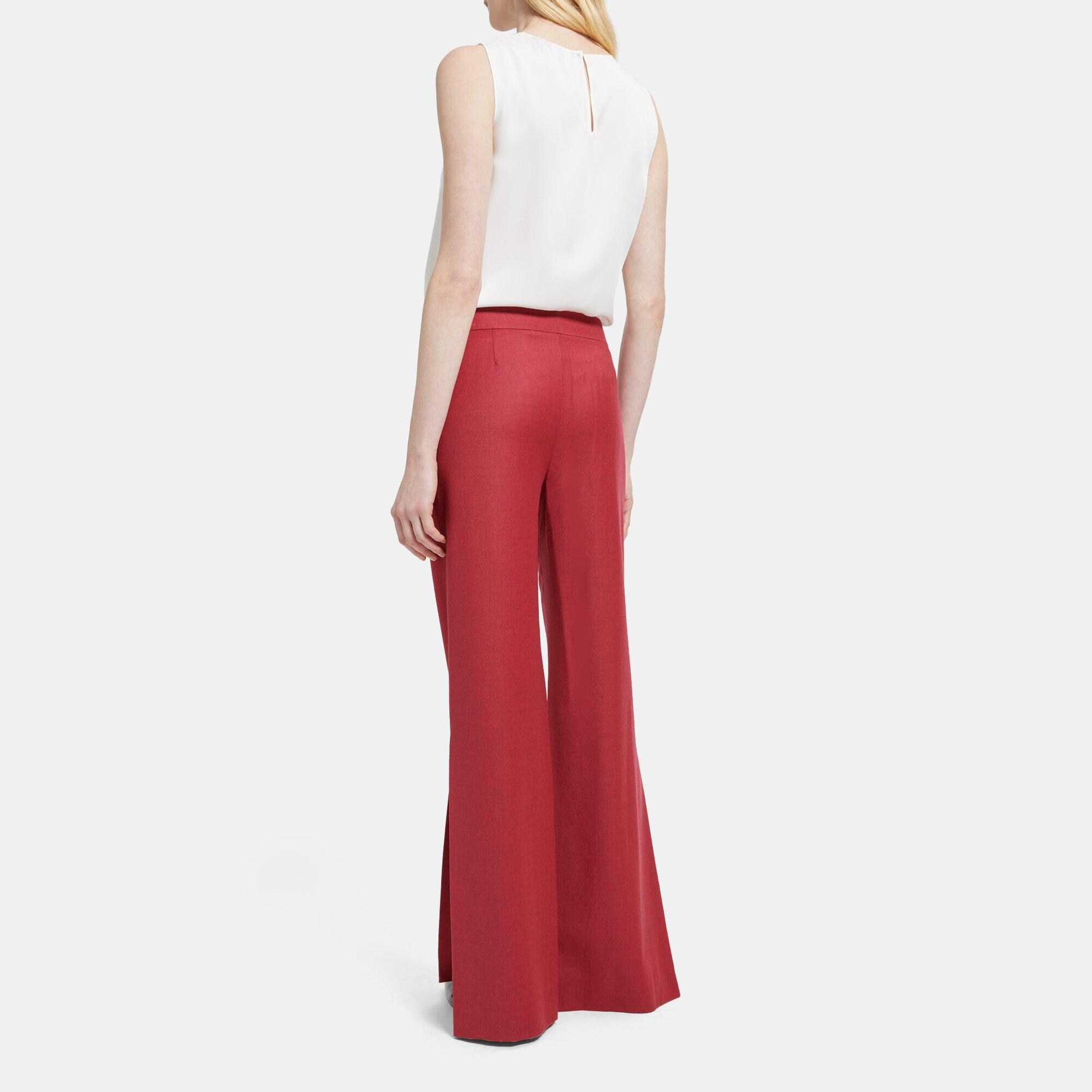 Theory high 2025 slit pant