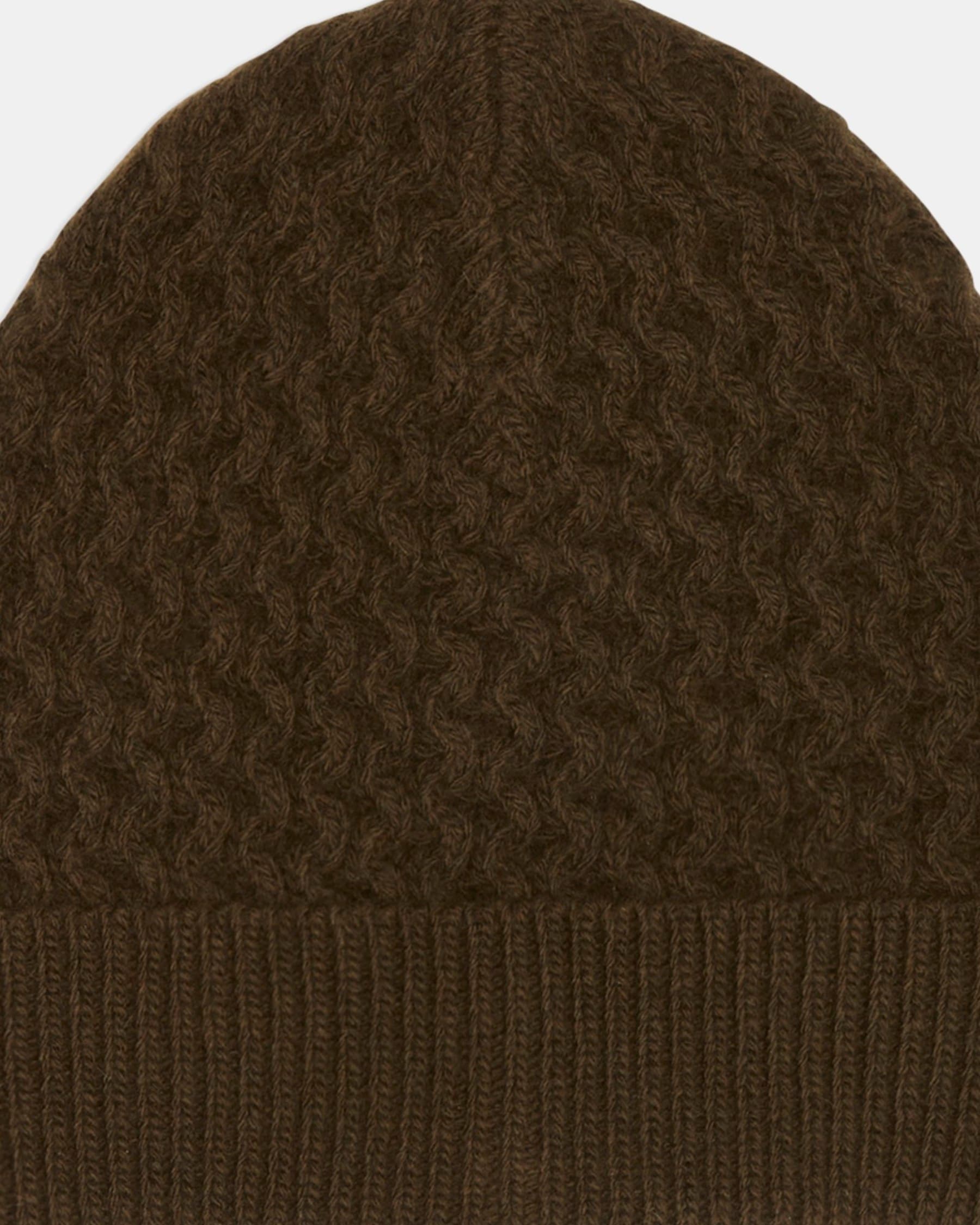 Honeycomb Hat in Felted Wool-Cashmere