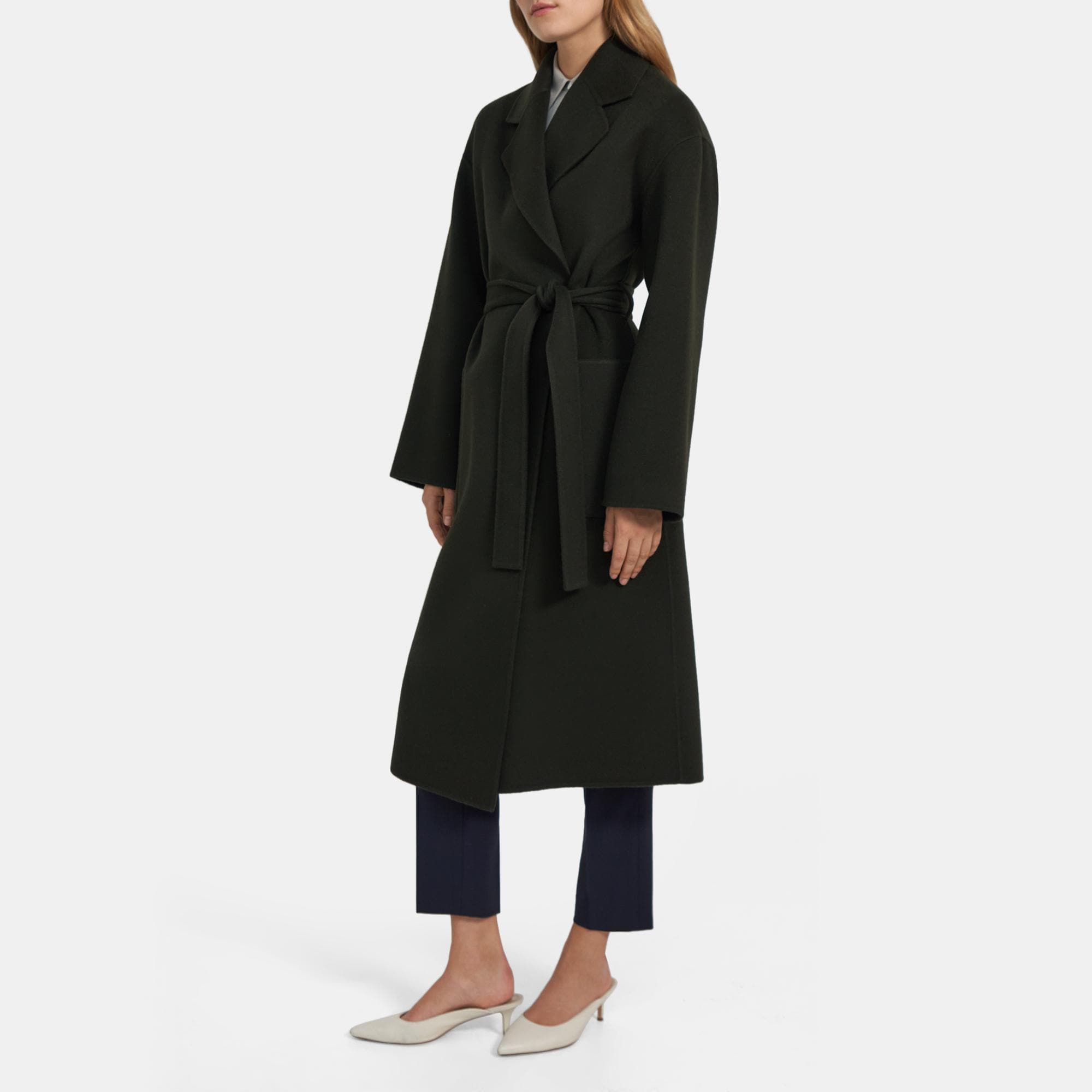 ROBE COAT PATCH | Theory Outlet