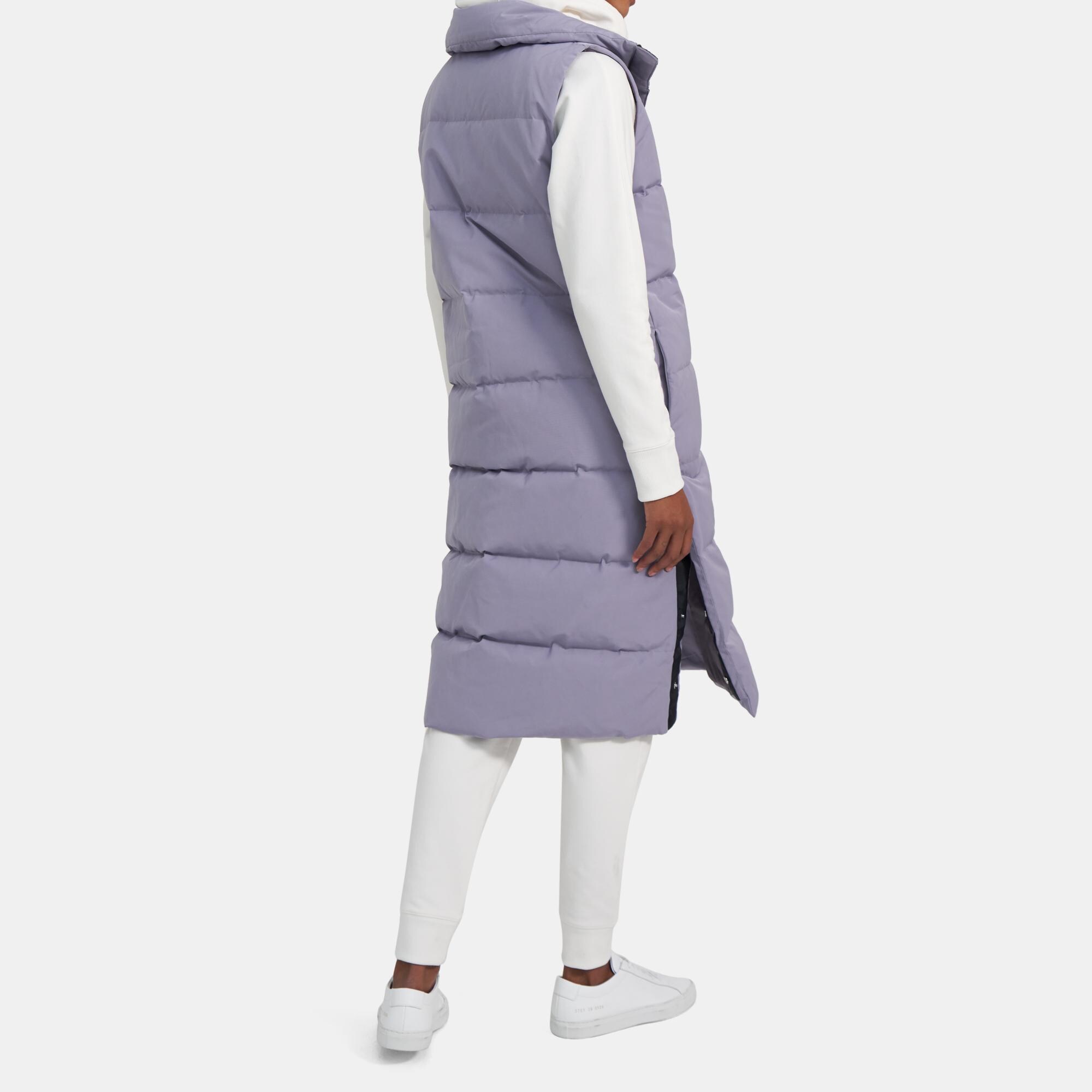 Theory long 2025 puffer vest