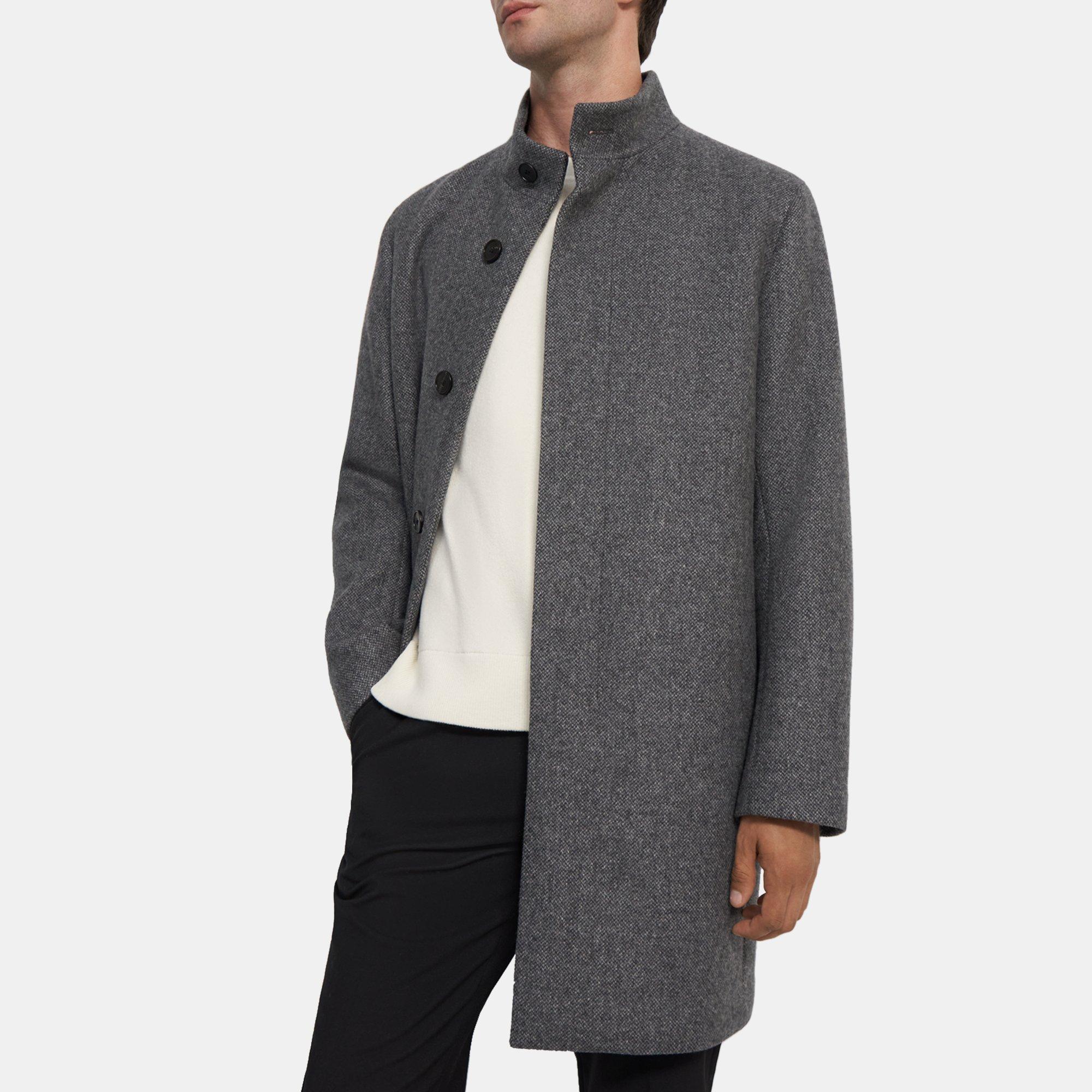 サイト無料 ARTSu0026SCIENCE stand collar coat wool | powercomputer ...