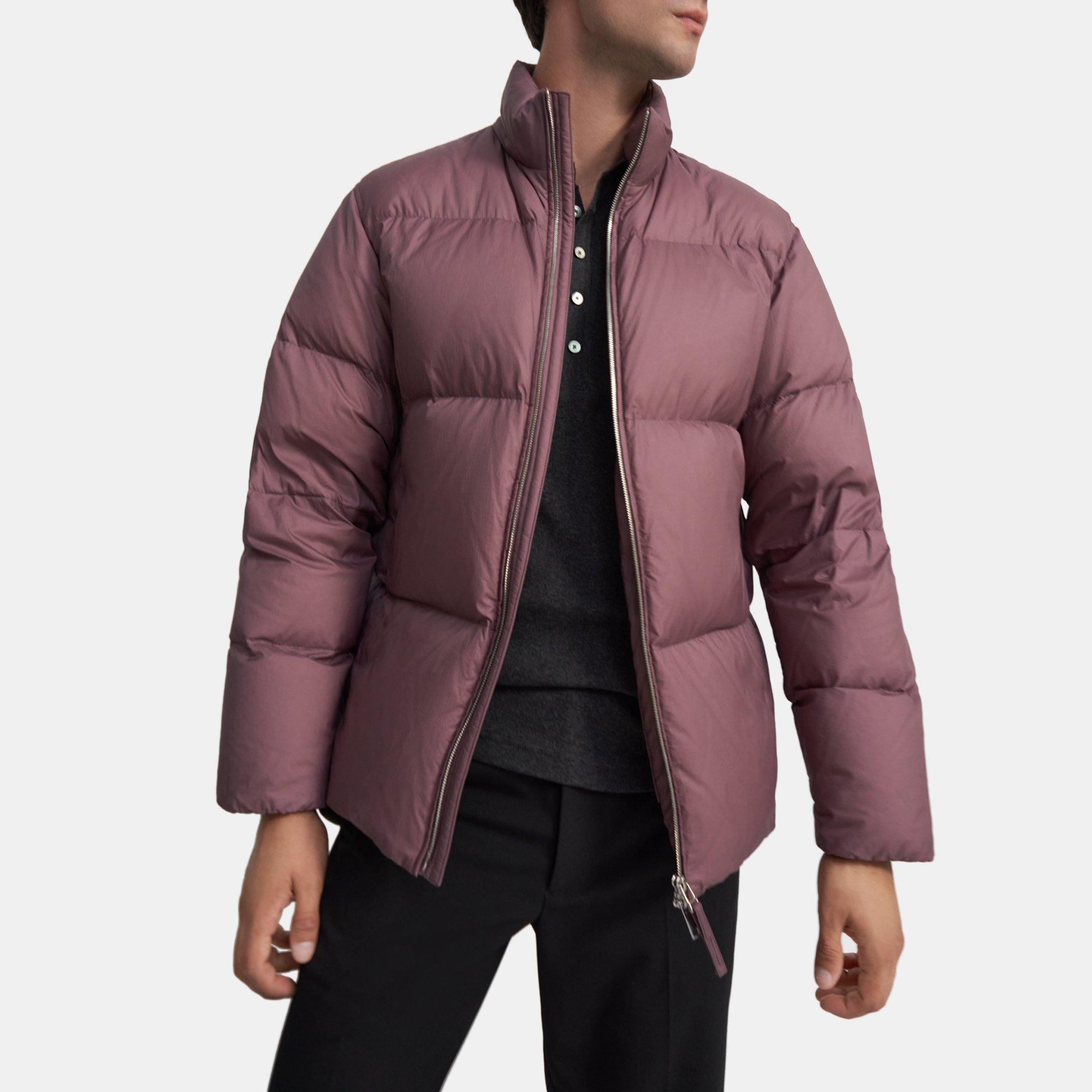 Water-Resistant Nylon Puffer Jacket | Theory