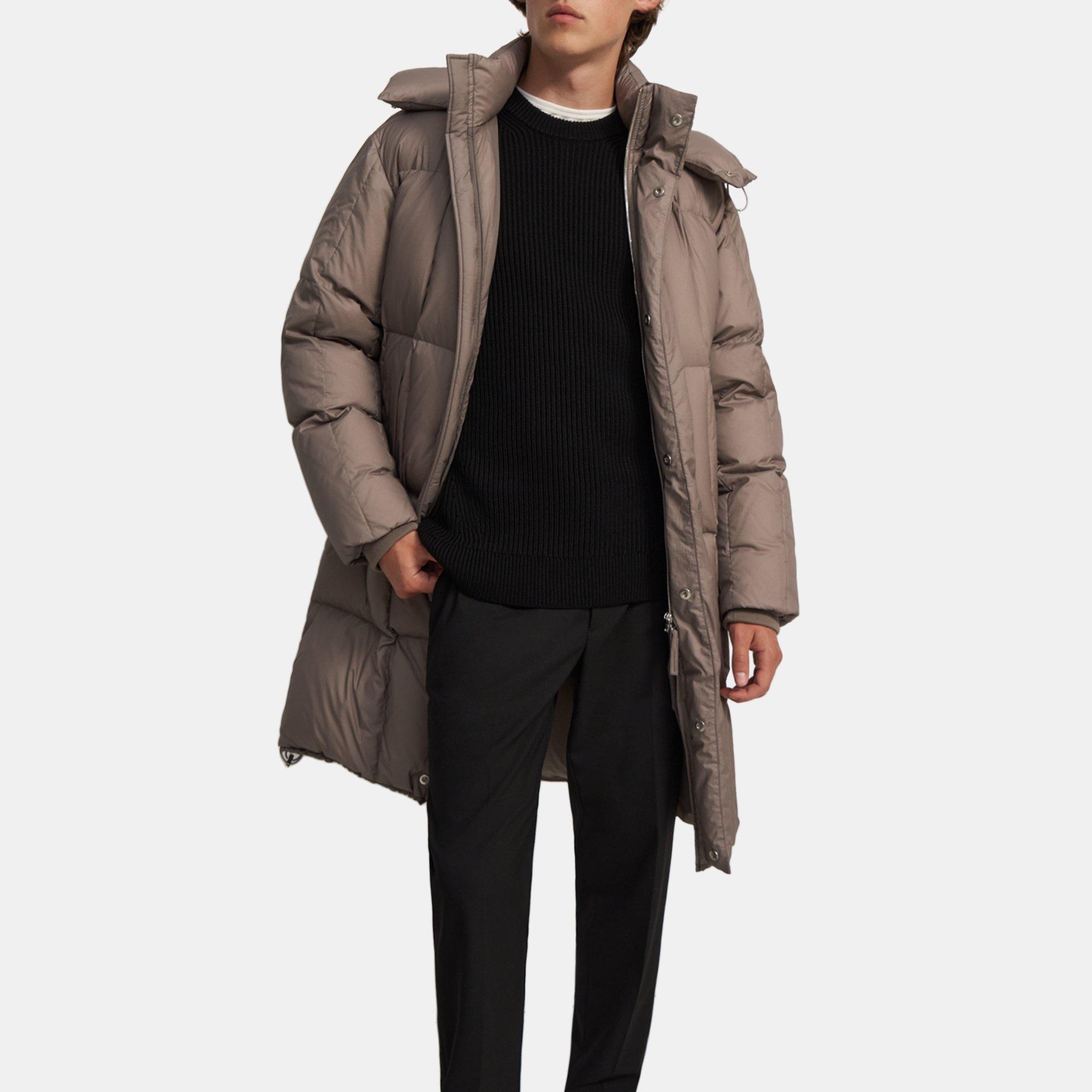 Theory store down coat