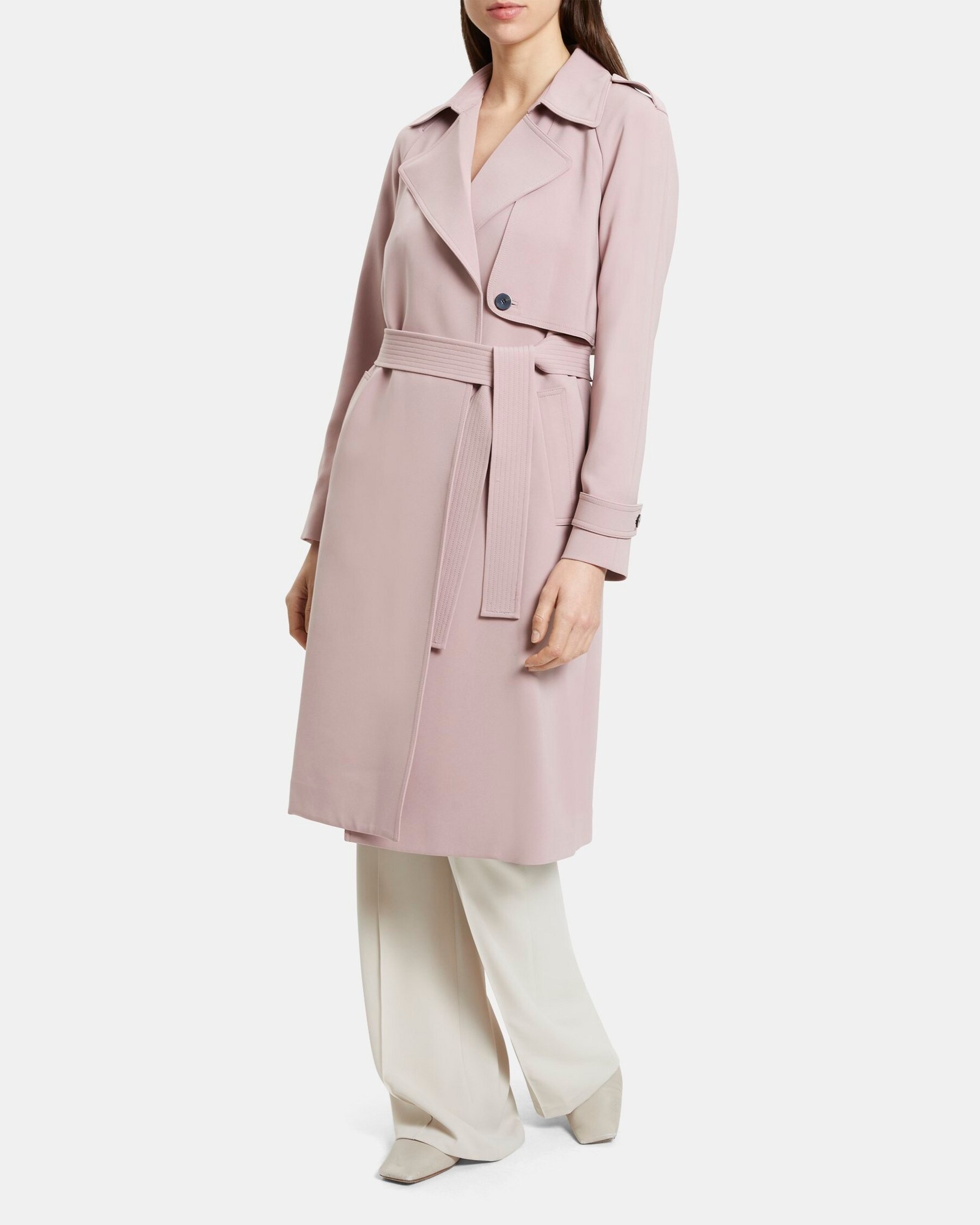 PERFECT RAGLAN TRENCH | Theory Outlet