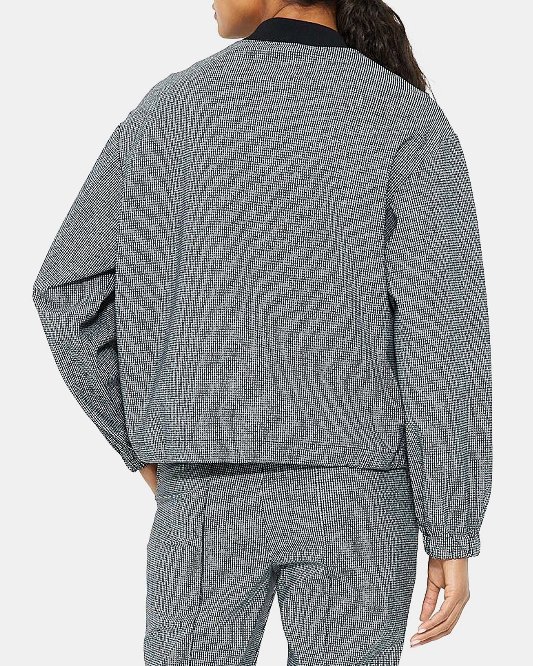 Cropped Anorak in Performance Knit