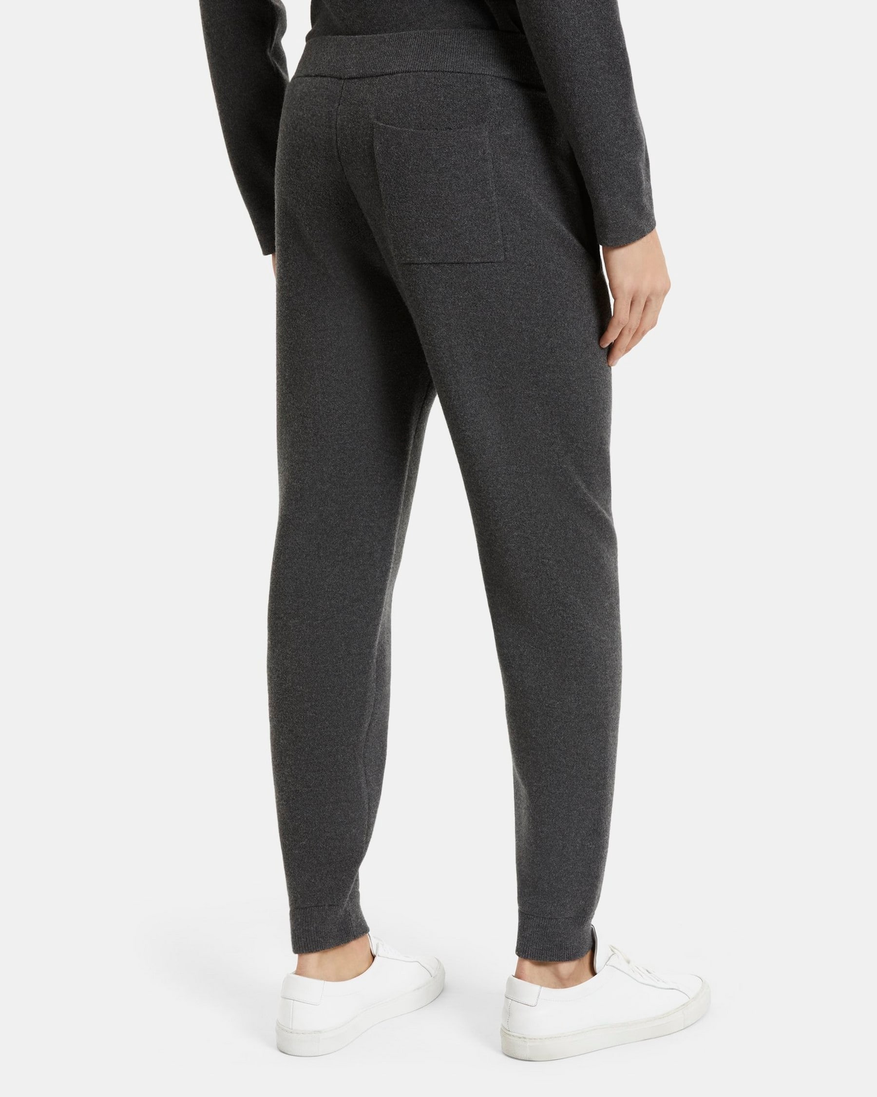 Lounge Pant in Light Wool-Blend