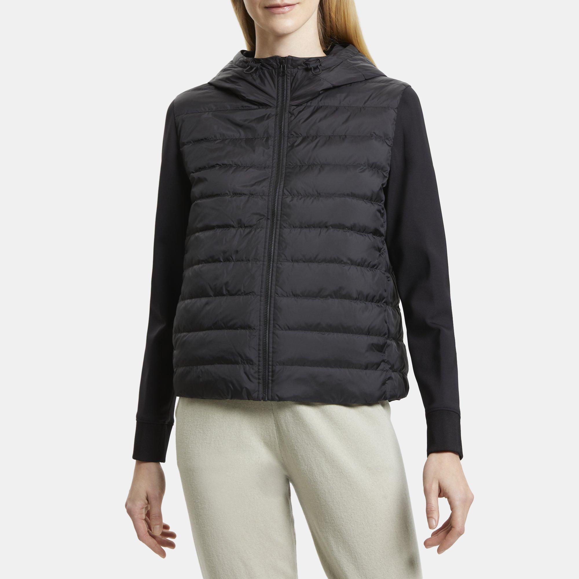 Black Quilted Puffer Jacket – True Classic