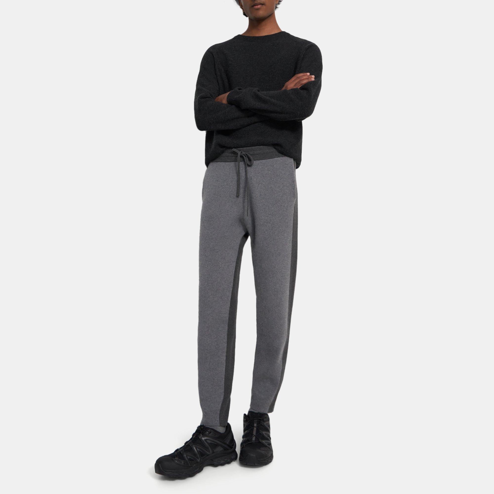 Chalet Cashmere Blend Jogger - Oat / X-Small