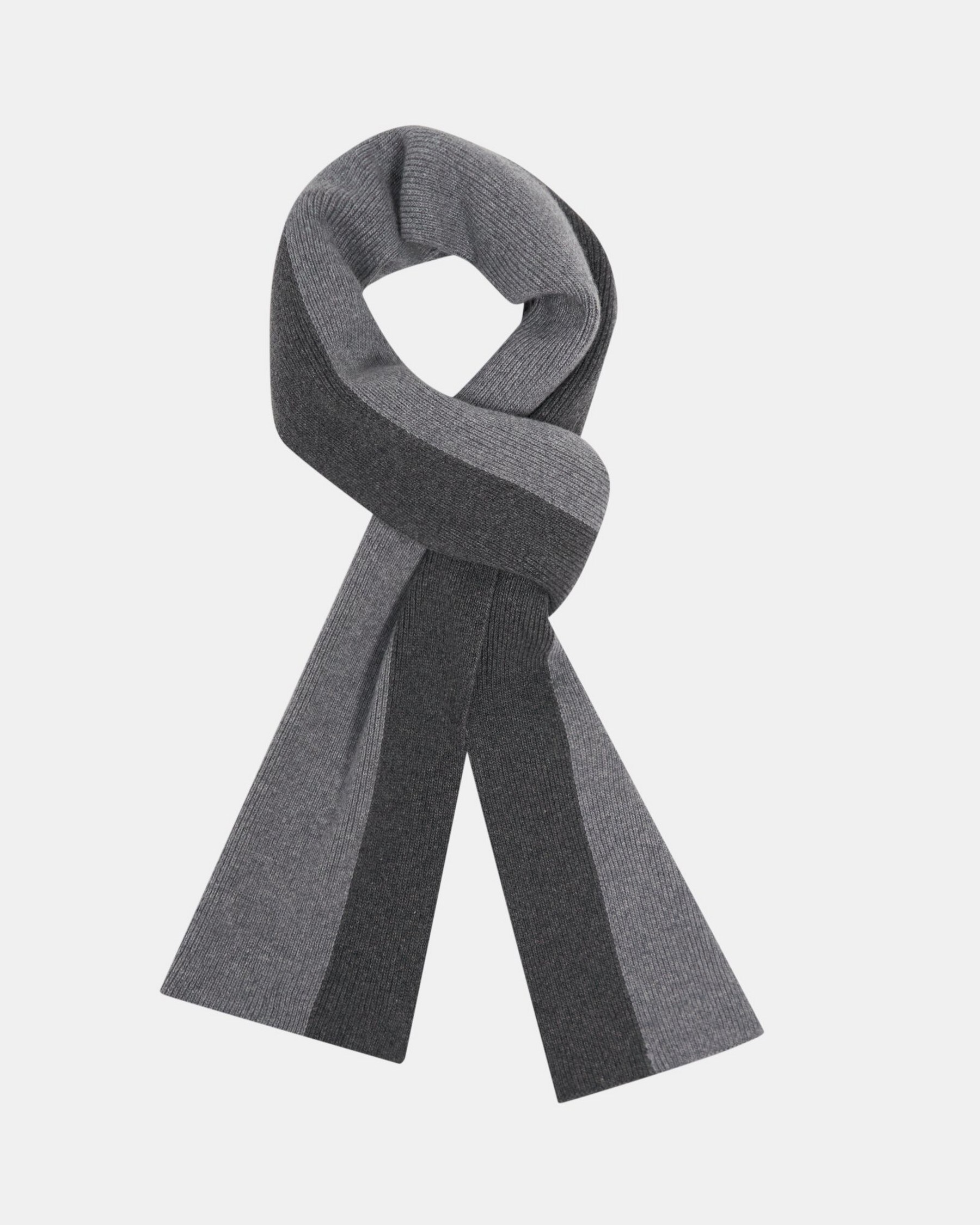 Theory Two-Tone Scarf in Wool-Cashmere