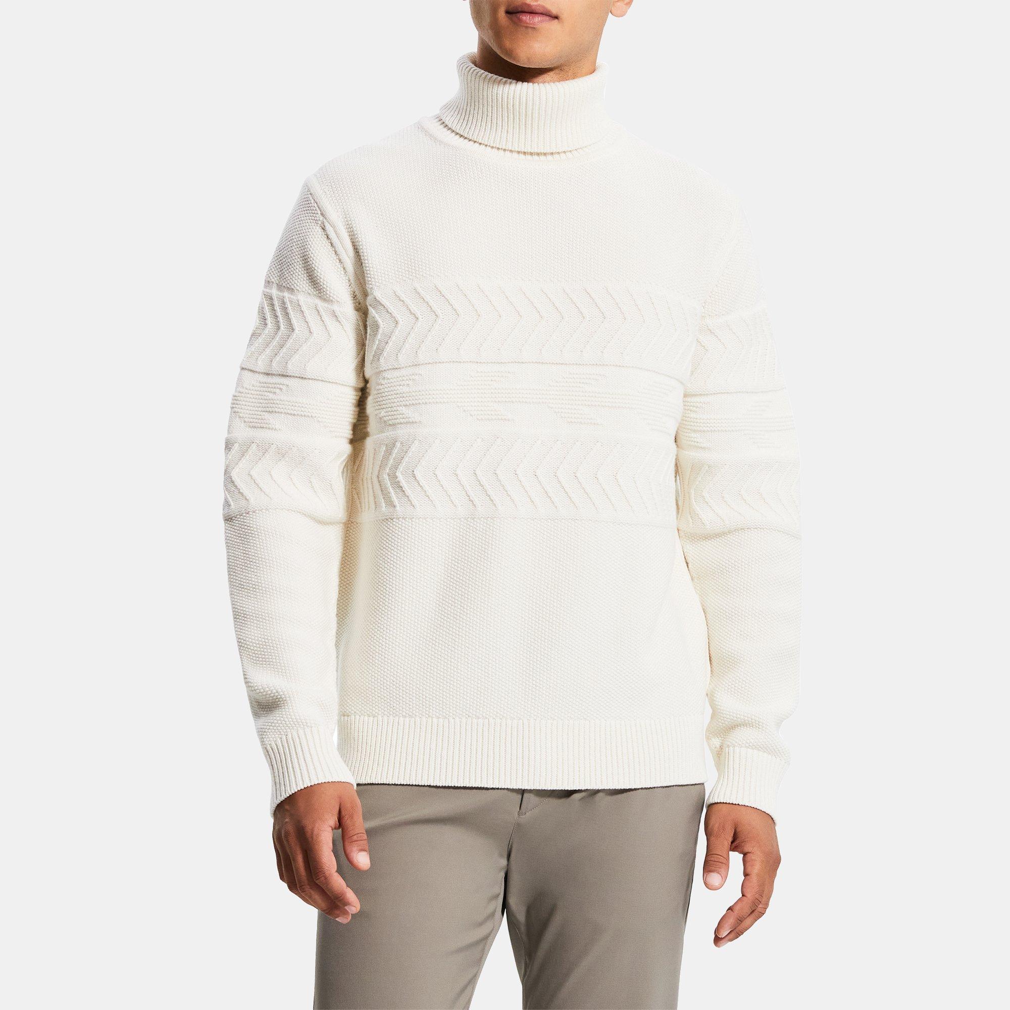 Wool-Cashmere Turtleneck Sweater | Theory