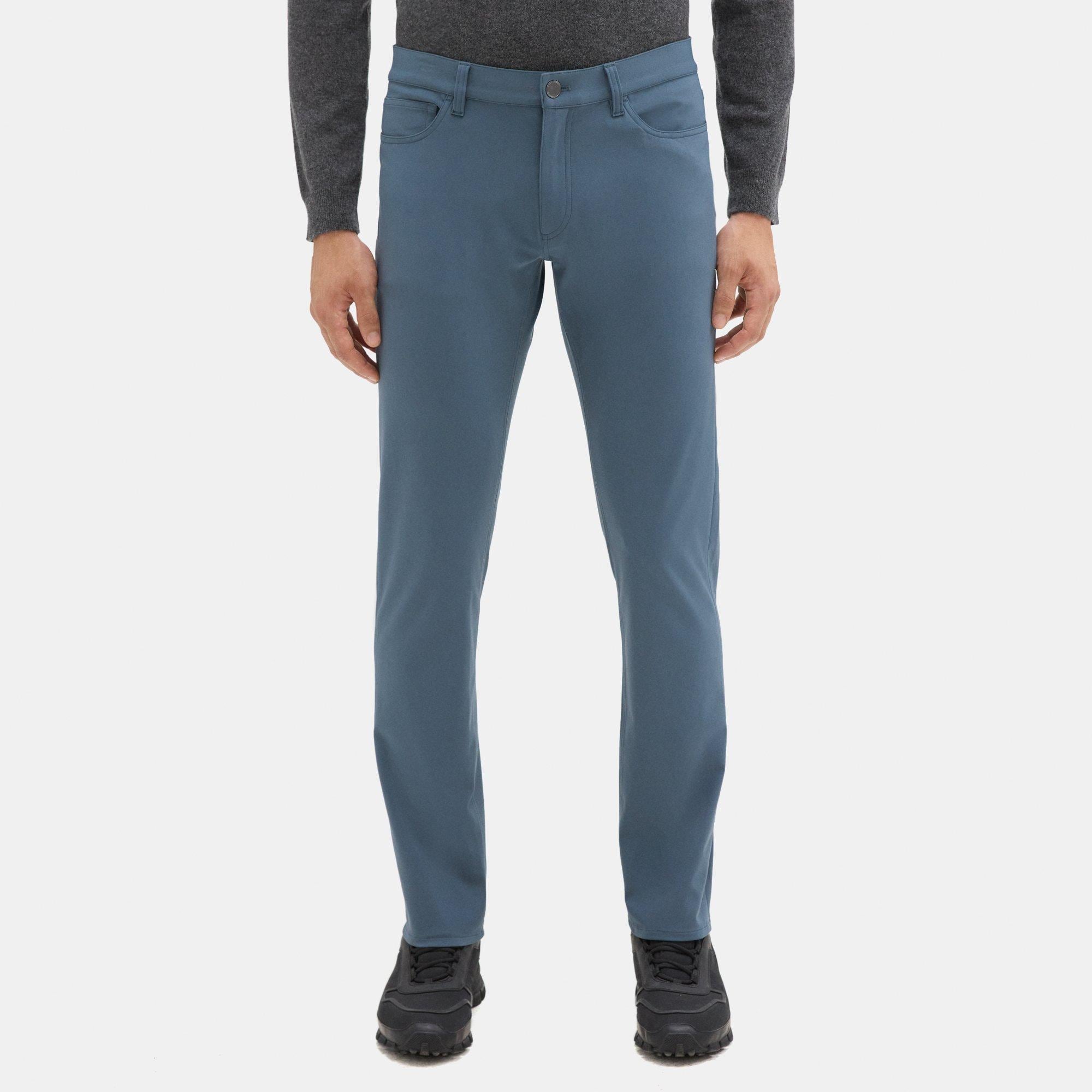 Theory Slim-Fit Five-Pocket Pant in Tech Ponte