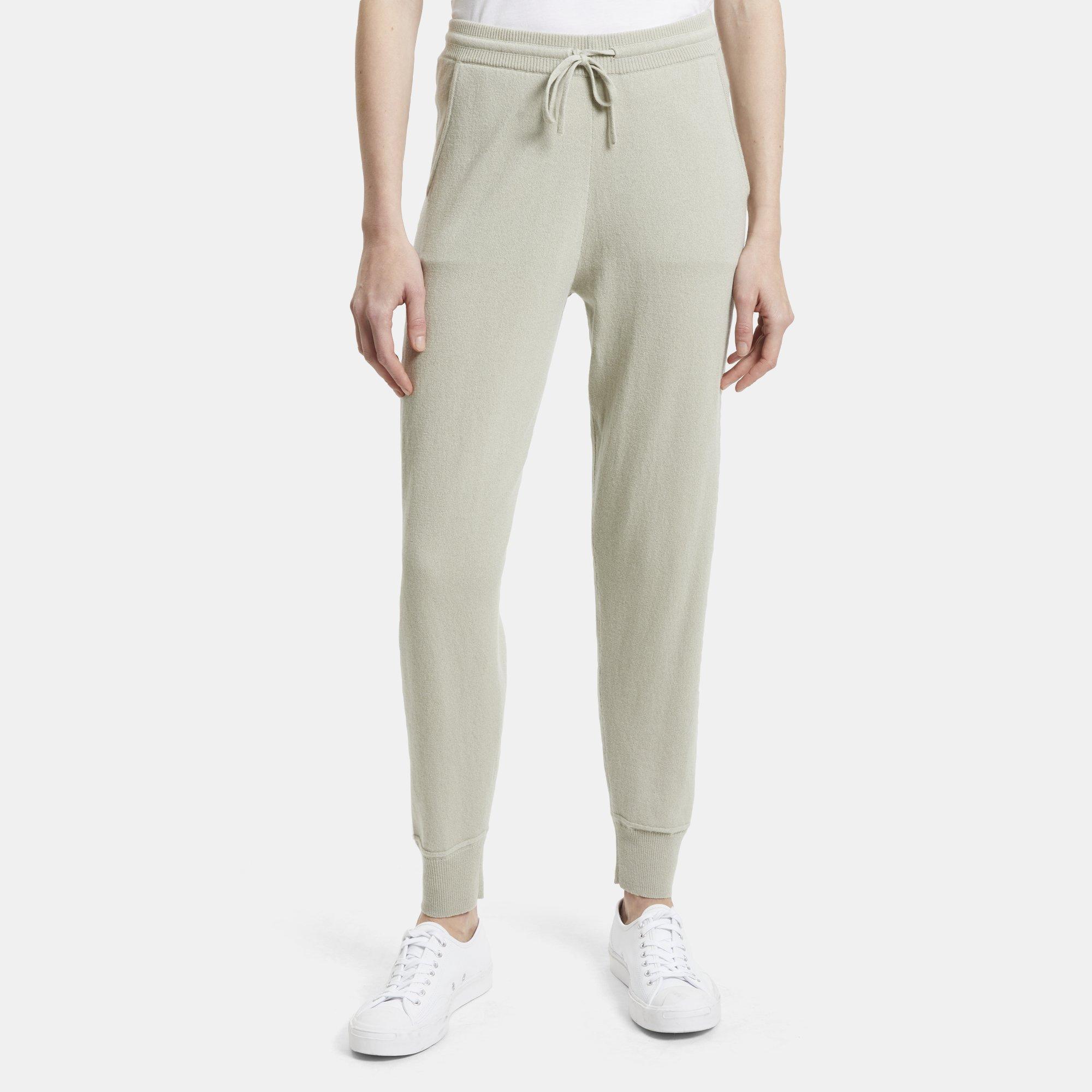 띠어리 Theory Jogger Pant in Cashmere,MIST GREEN