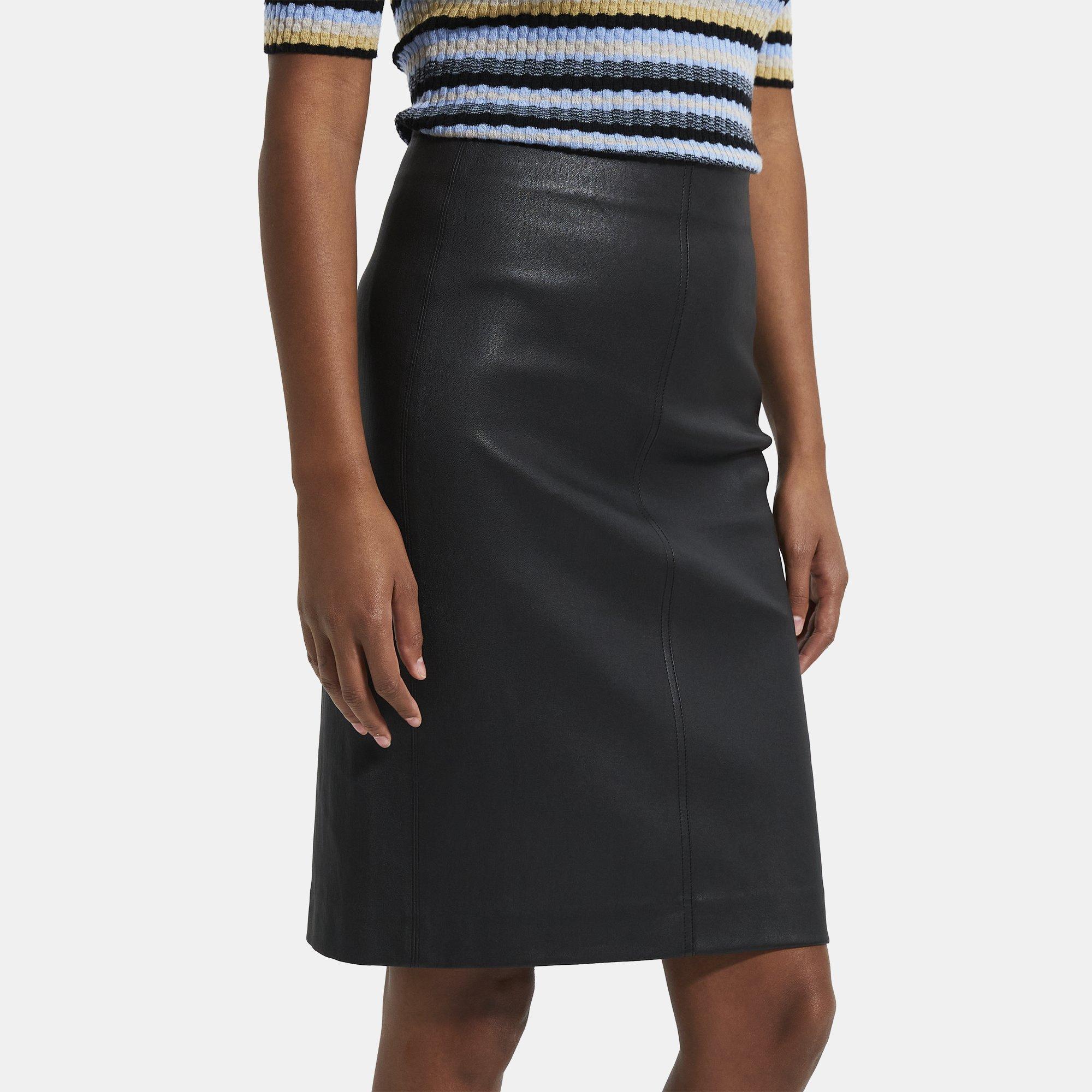 Leather pencil skirt outlet 9mm