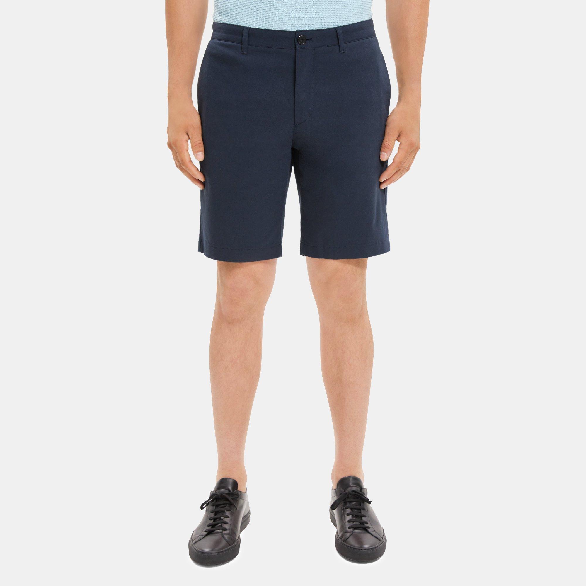 Classic-Fit Short in Cotton Twill