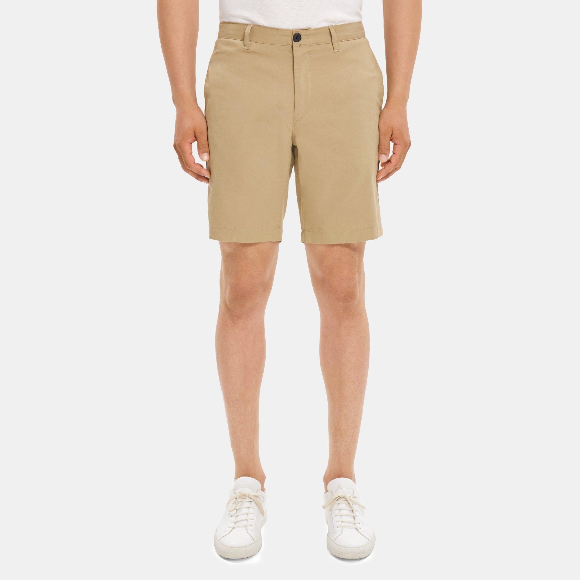 Cotton Twill Classic-Fit Short | Theory Outlet