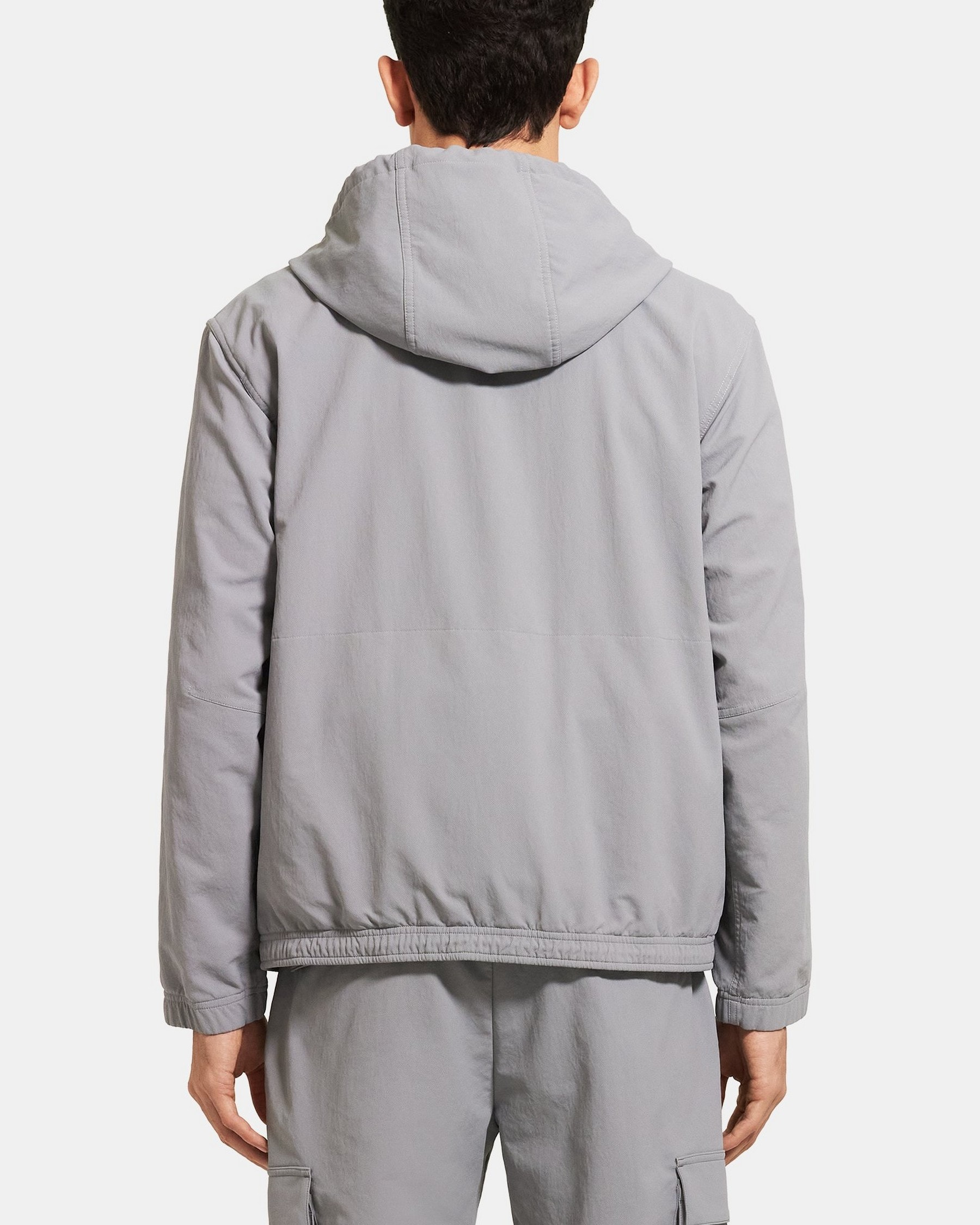 Recycled Tech Hooded Jacket | Theory Outlet