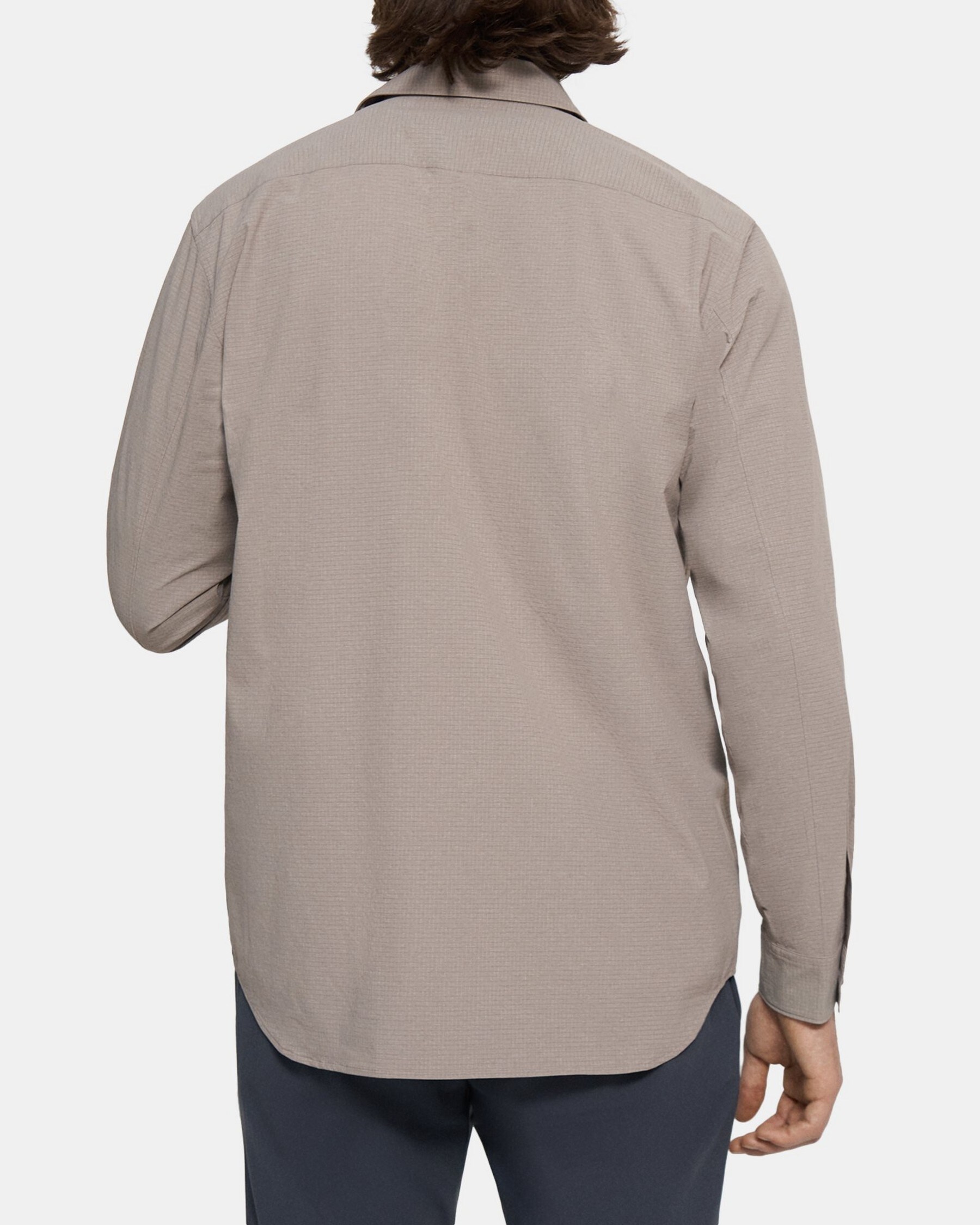 Long-Sleeve Shirt in Tech Nylon