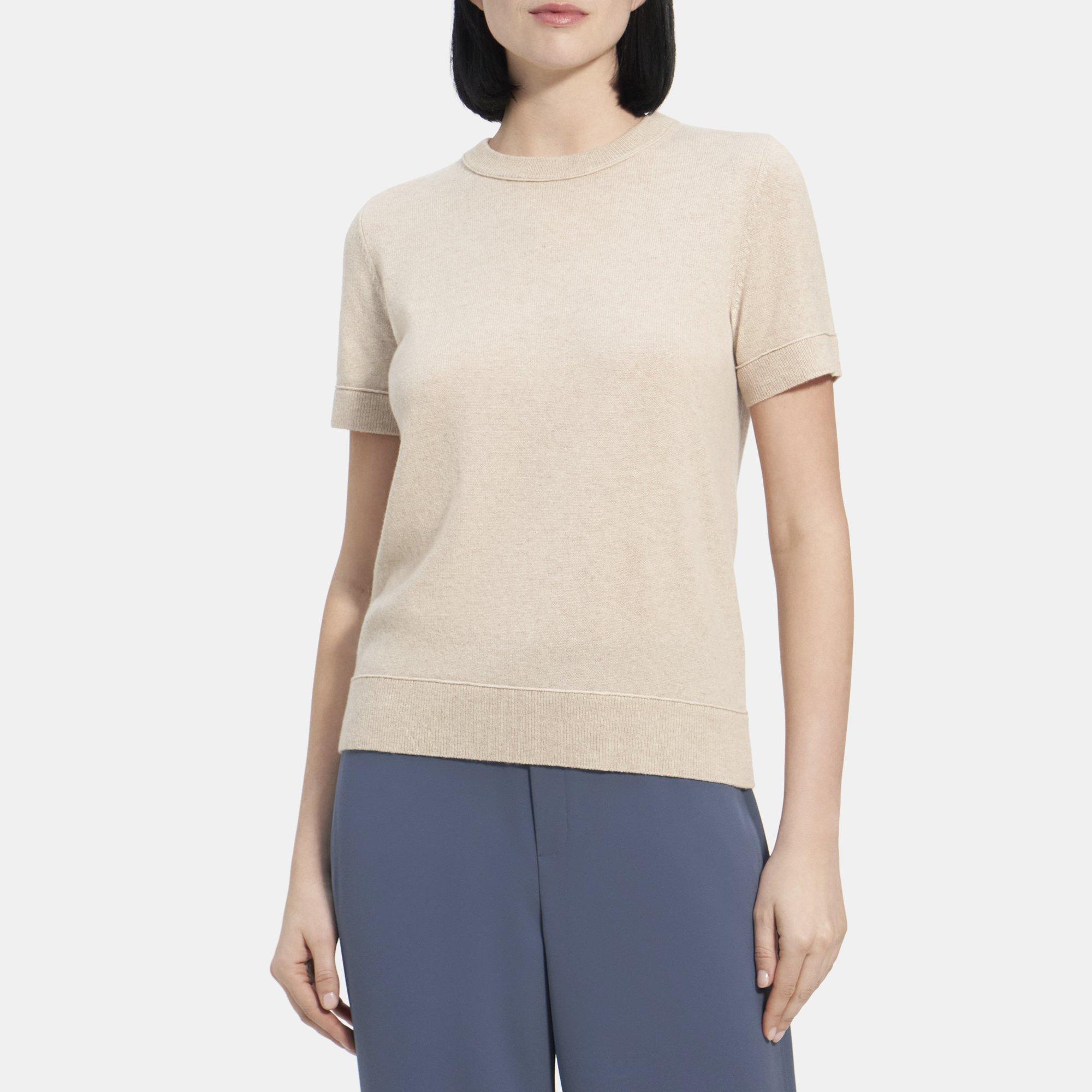 Theory short shop sleeve sweater