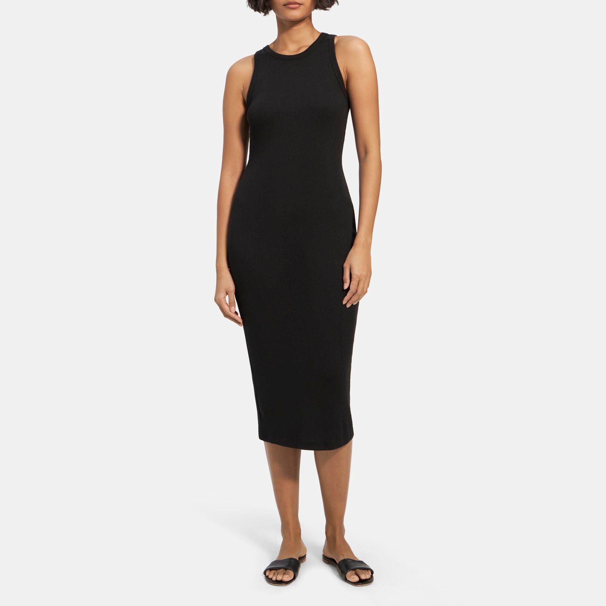 Theory ribbed dress sale