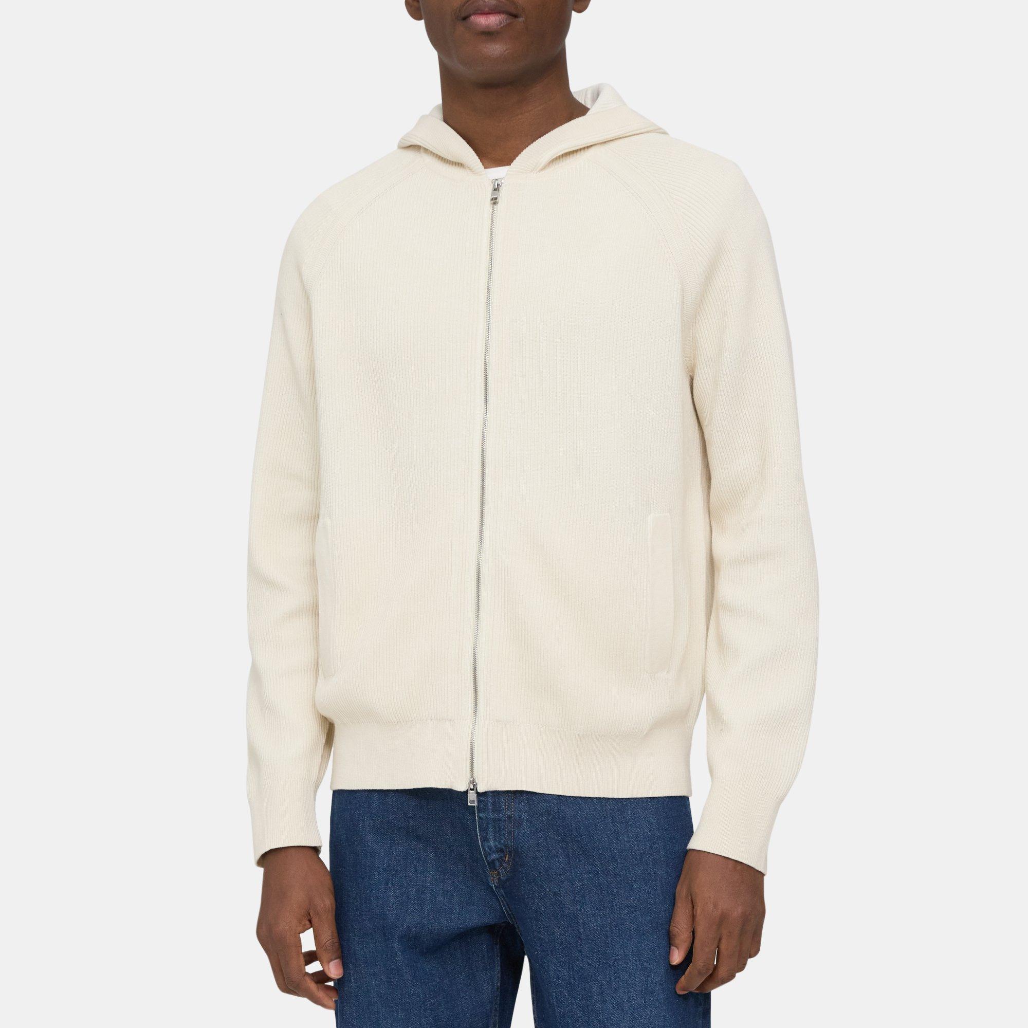 Theory essential store zip hoodie