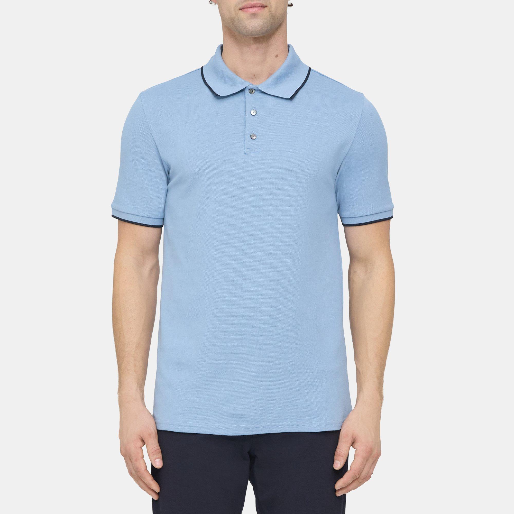Cotton Relaxed Polo | Theory