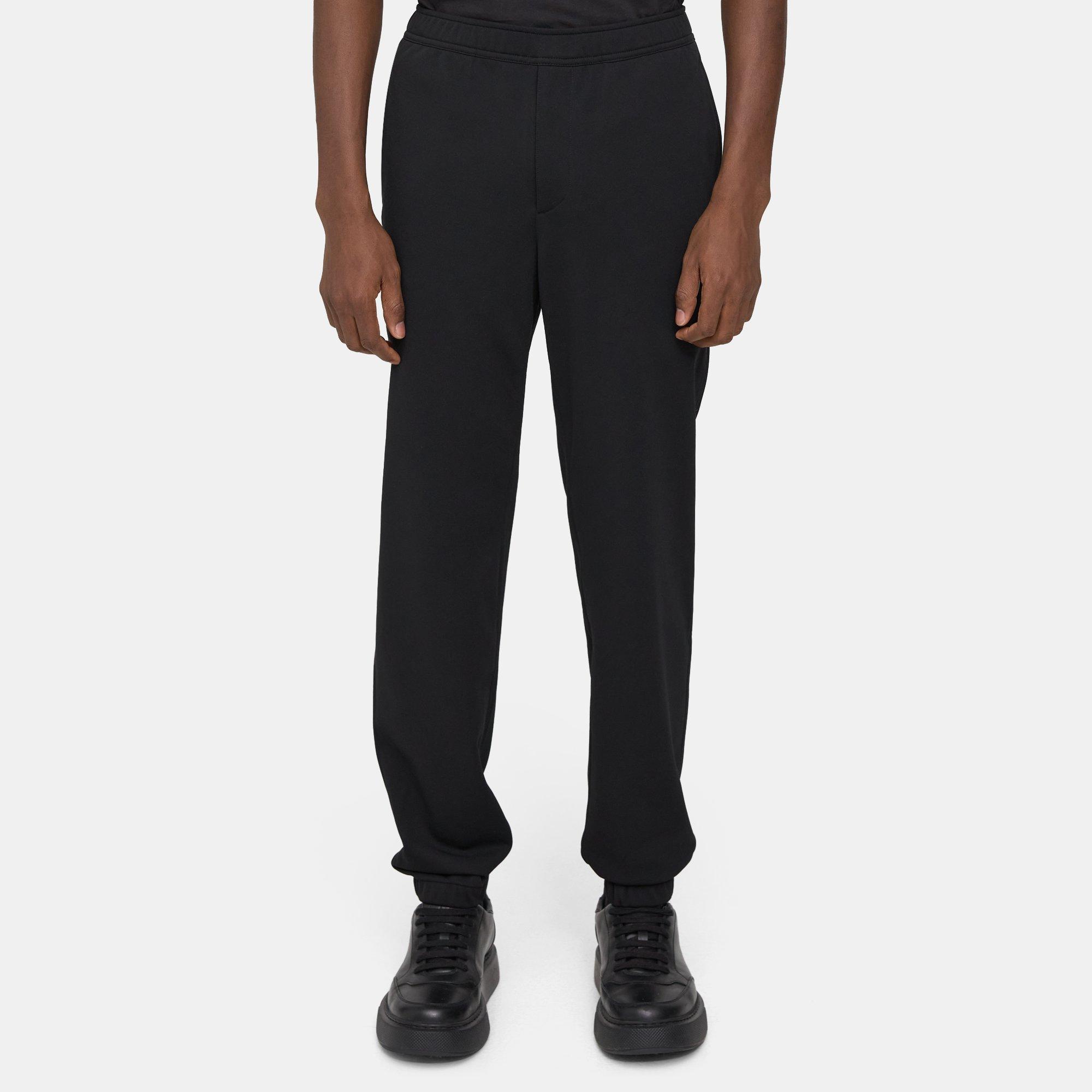 Poly Knit Tapered Drawstring Pant | Theory Outlet