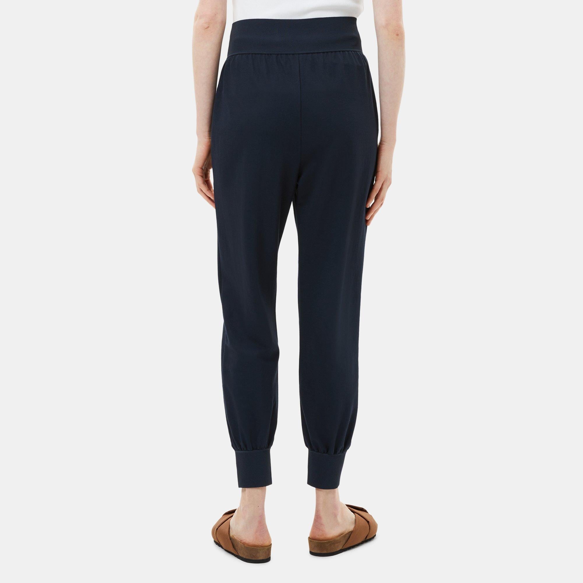 RIB CUFF PANT K | Theory Outlet