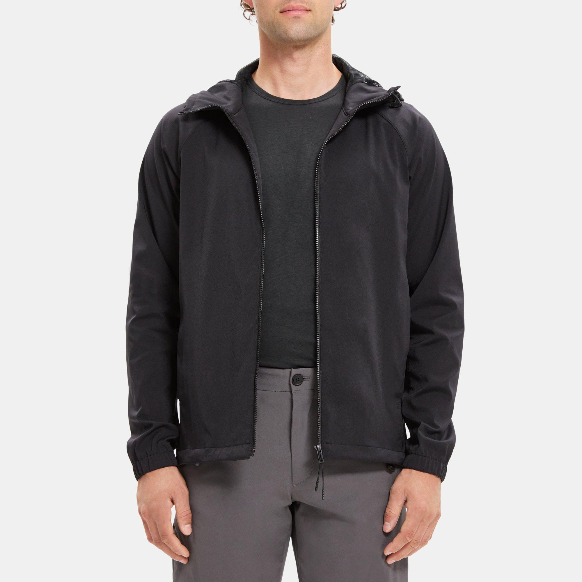 Theory Hooded Jacket in Ascend Tech