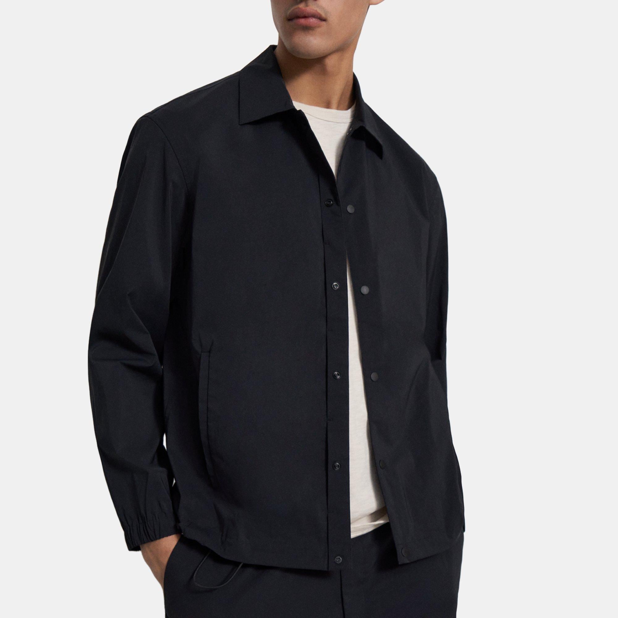 Recycled Nylon Coach Jacket | Theory Outlet