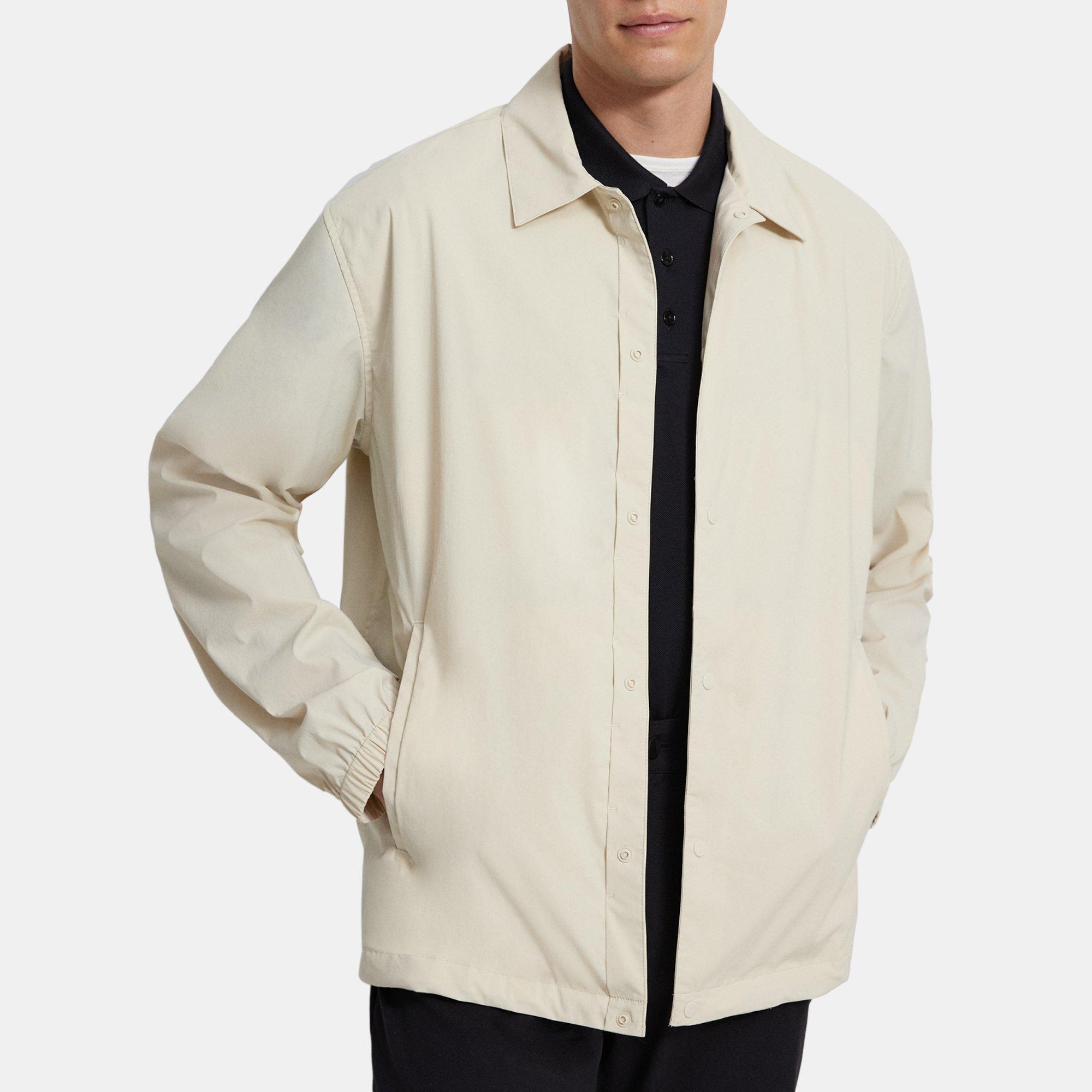 Recycled Nylon Coach Jacket | Theory Outlet